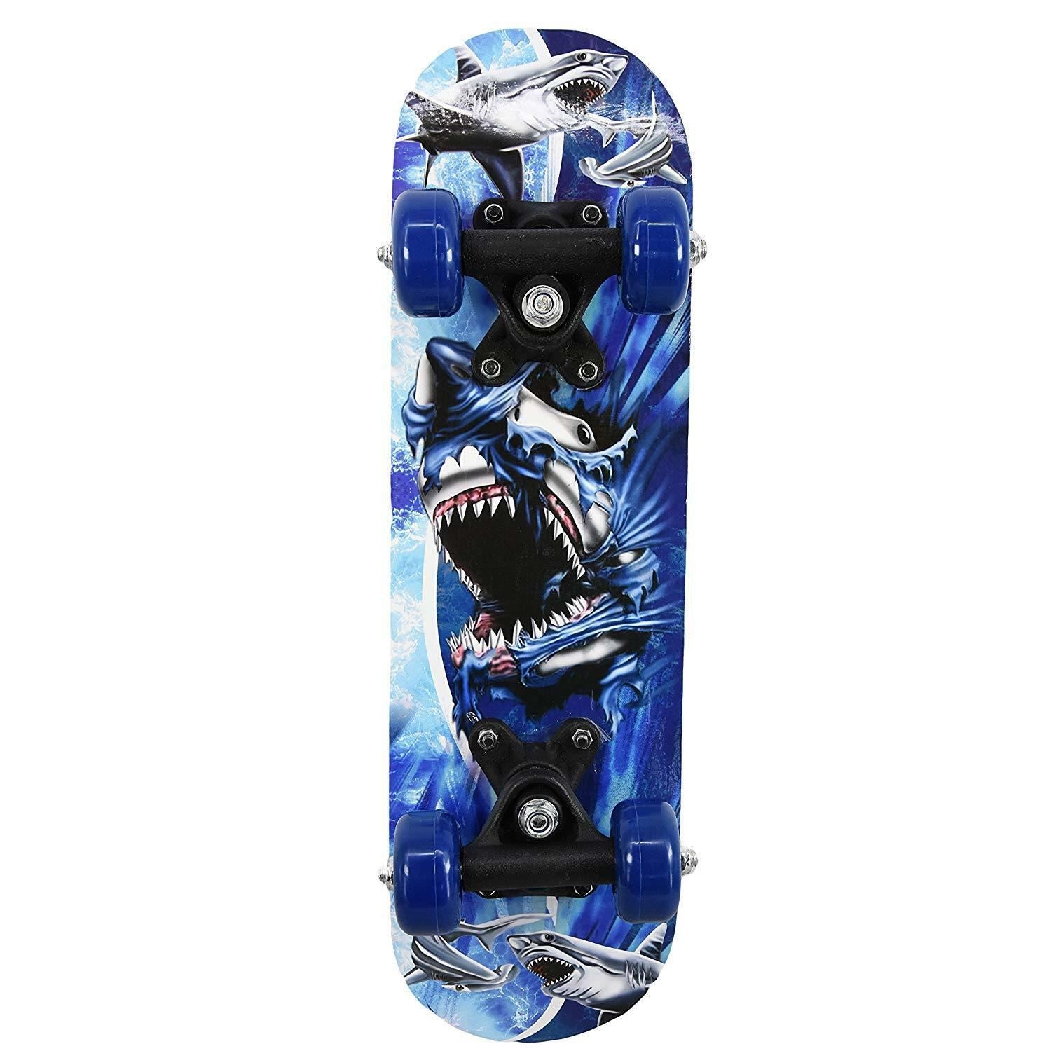 Geezy 17'' Complete Skateboard - Beginners Full Board