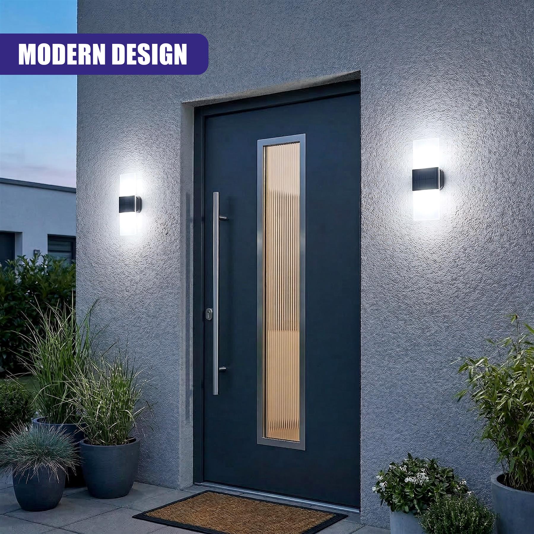 Acrylic Solar Wall Lights