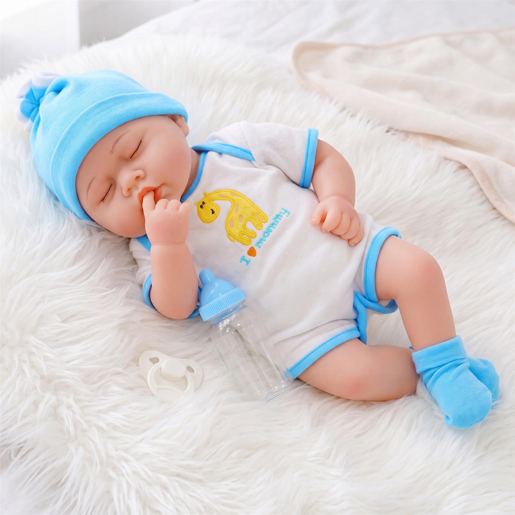 BiBi Doll Reborn Sleeping Boy "Douglas" (43 cm / 17")