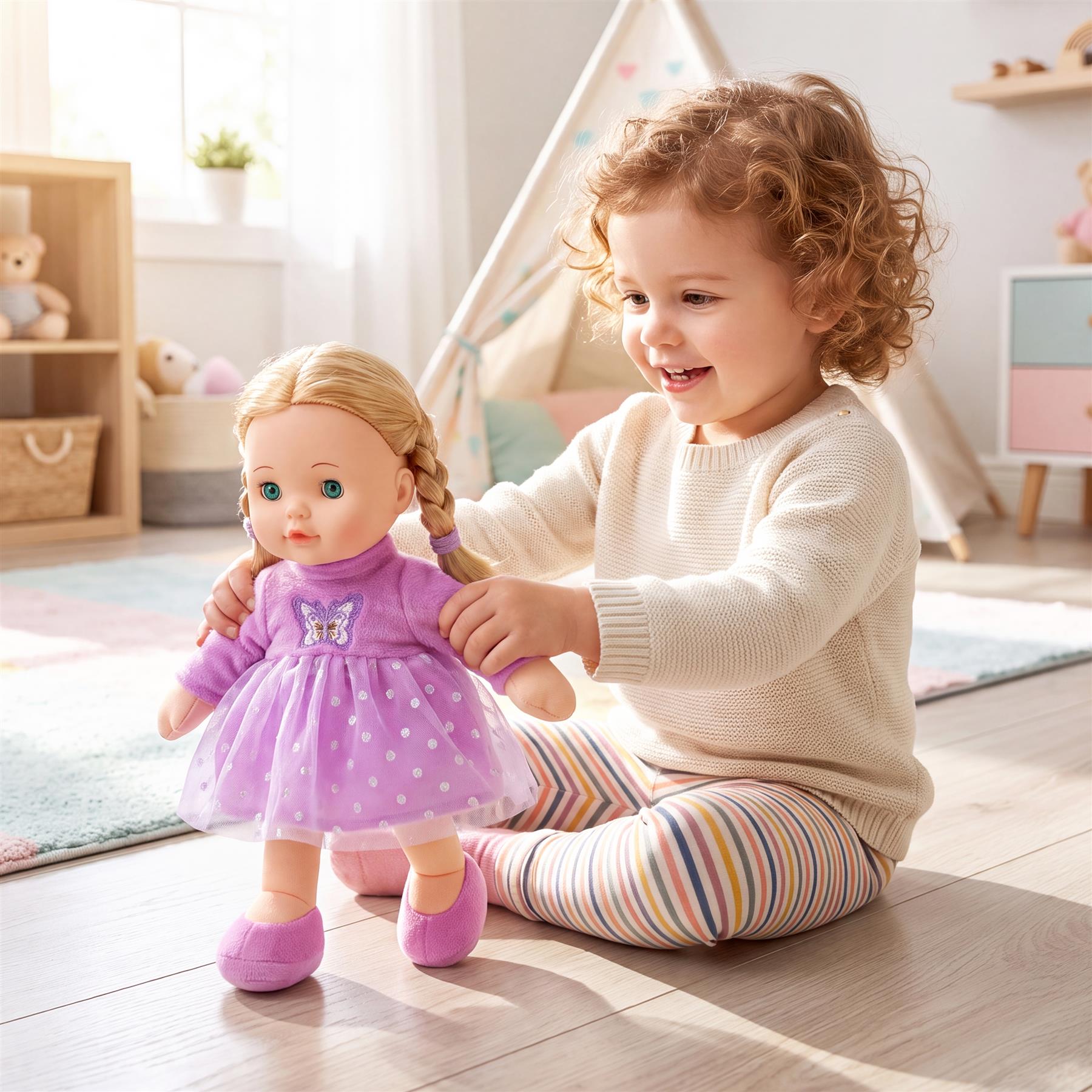 BiBI Soft Doll "Maddie Tatters" (30 cm /12")