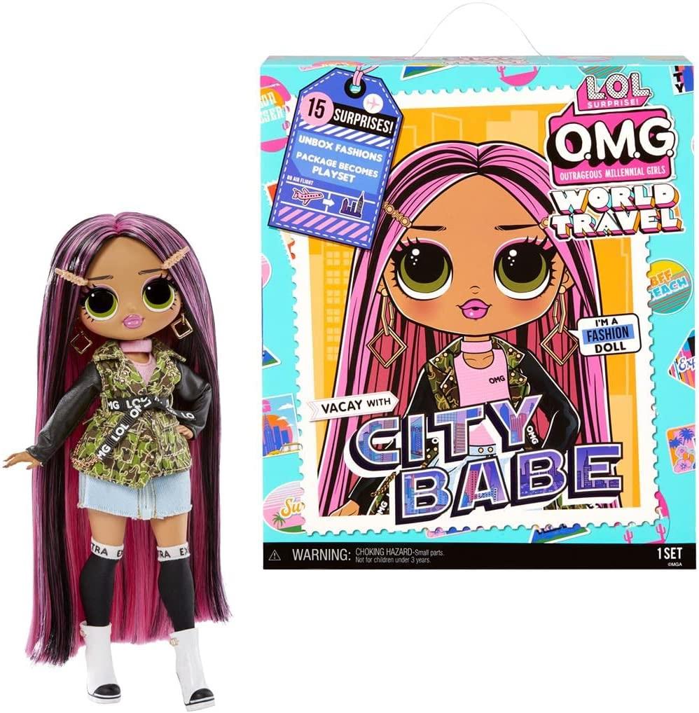 LOL Surprise OMG World Travel City Babe Doll by LOL - The Magic Toy Shop