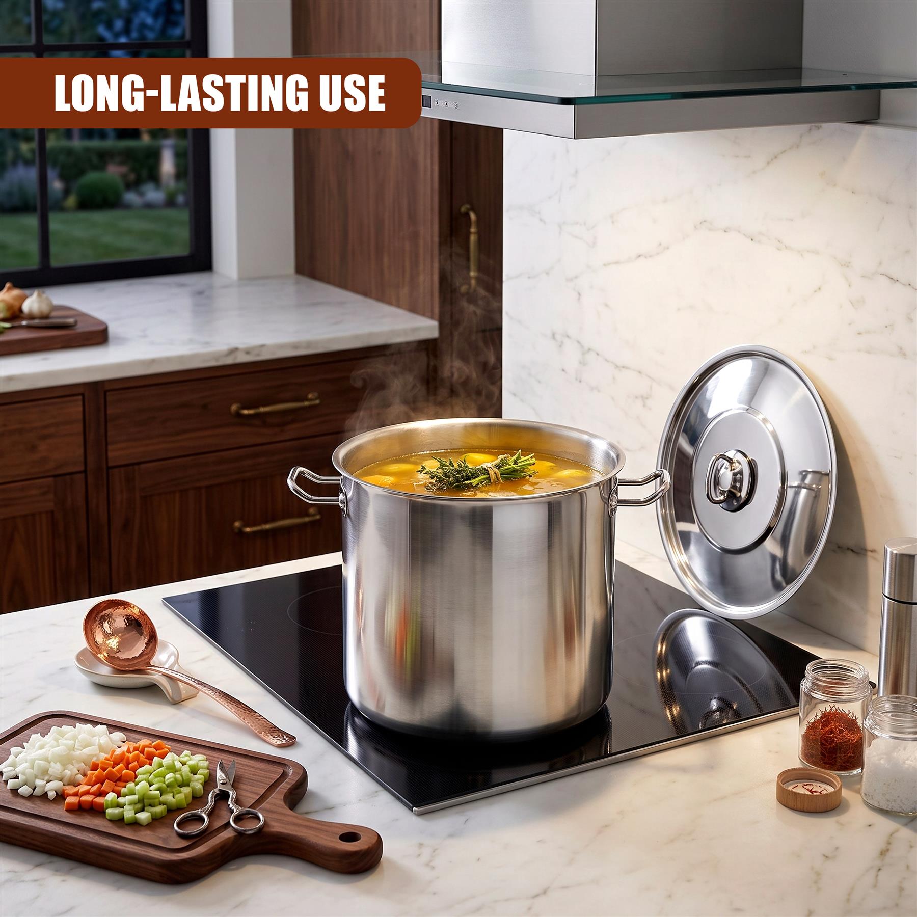 Arian Gastro Stock Pot - 17 L