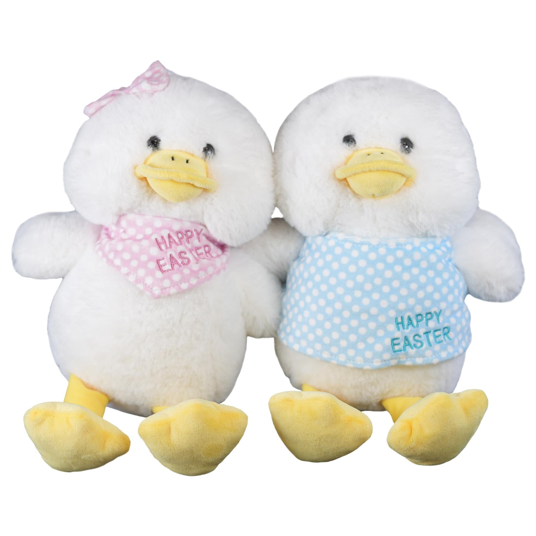 Happy Easter Chicks Super Soft Sitting Toy