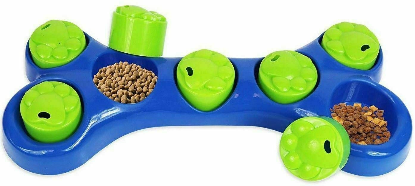 Interactive Bone Dog Treat Toy