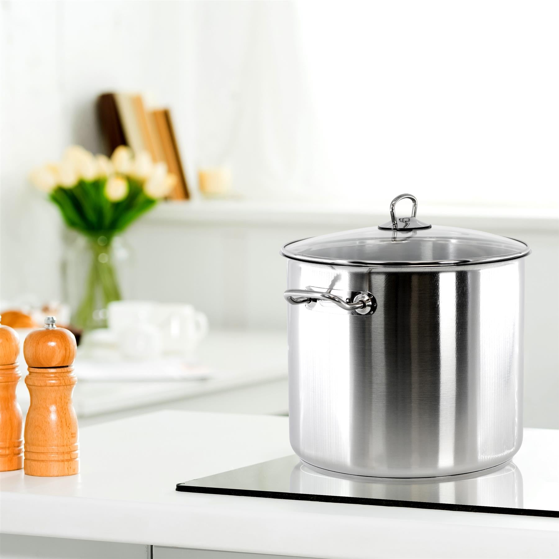 Stainless Steel Stock Pot 15 L by MTS - The Magic Toy Shop