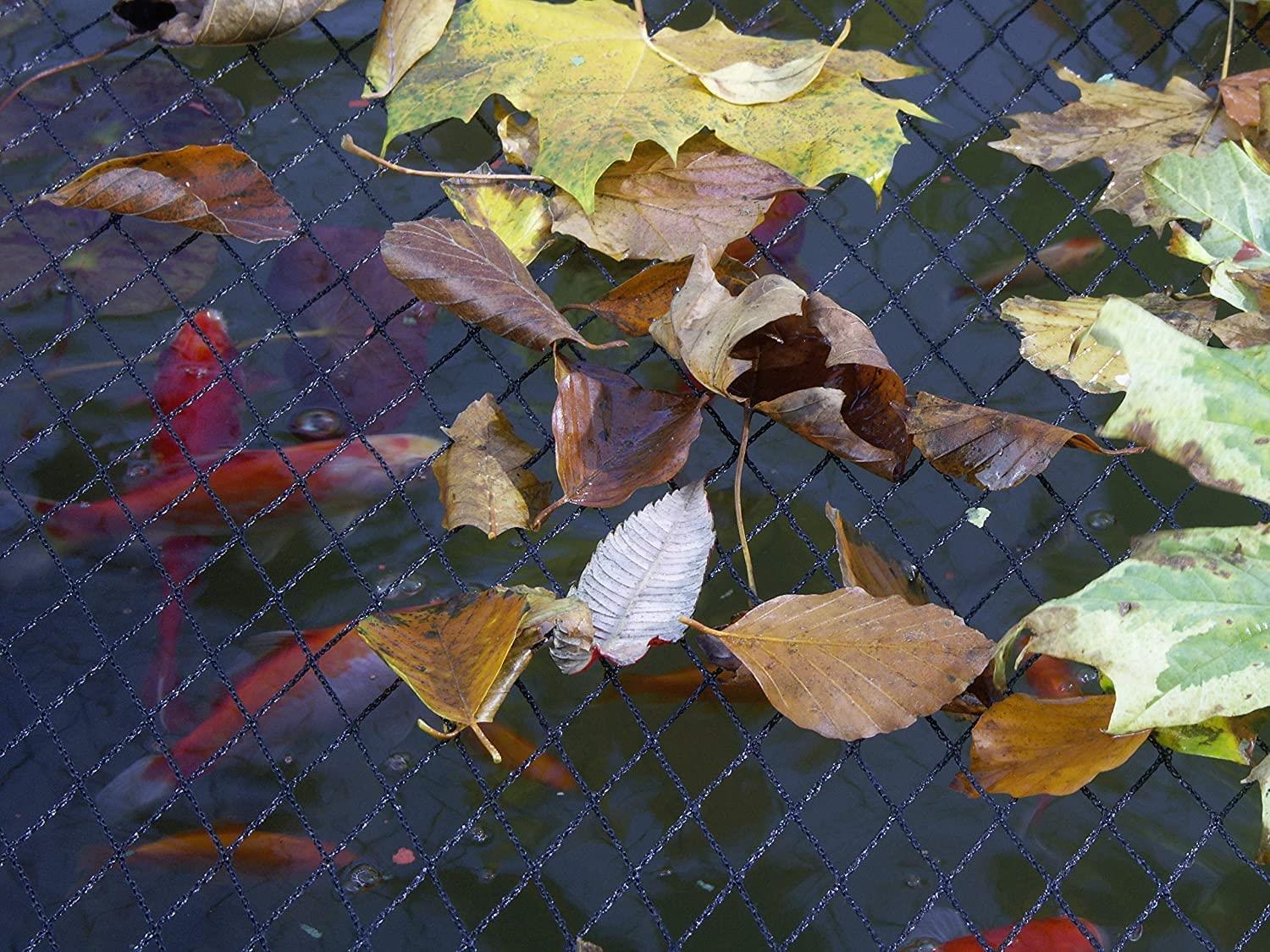 Black 3X4 m Pond Netting For Fish Protection