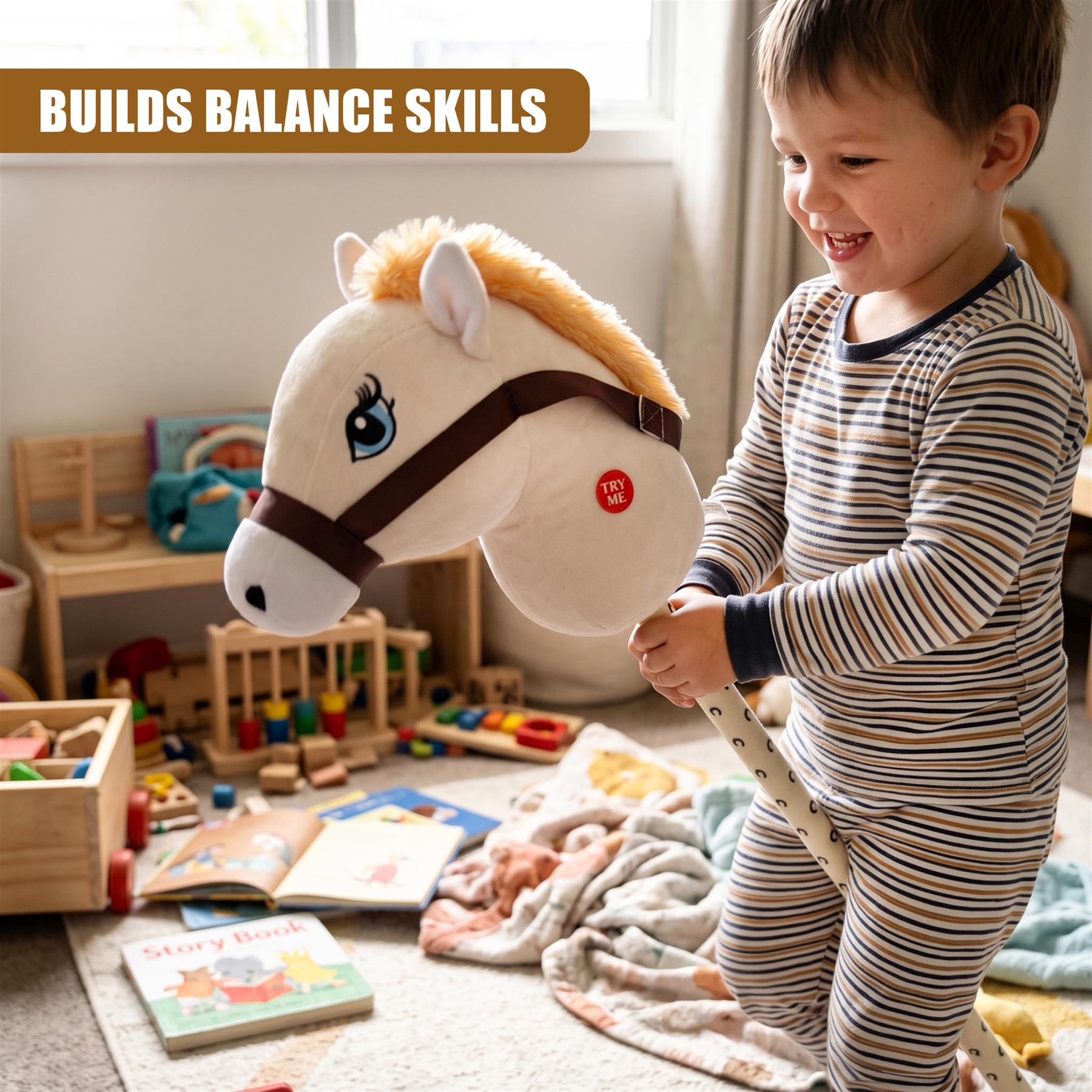 Hobby Horse - Cream