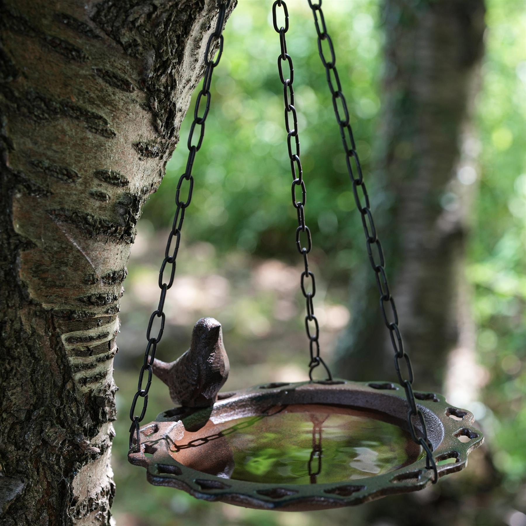 GEEZY Hanging Bird Bath