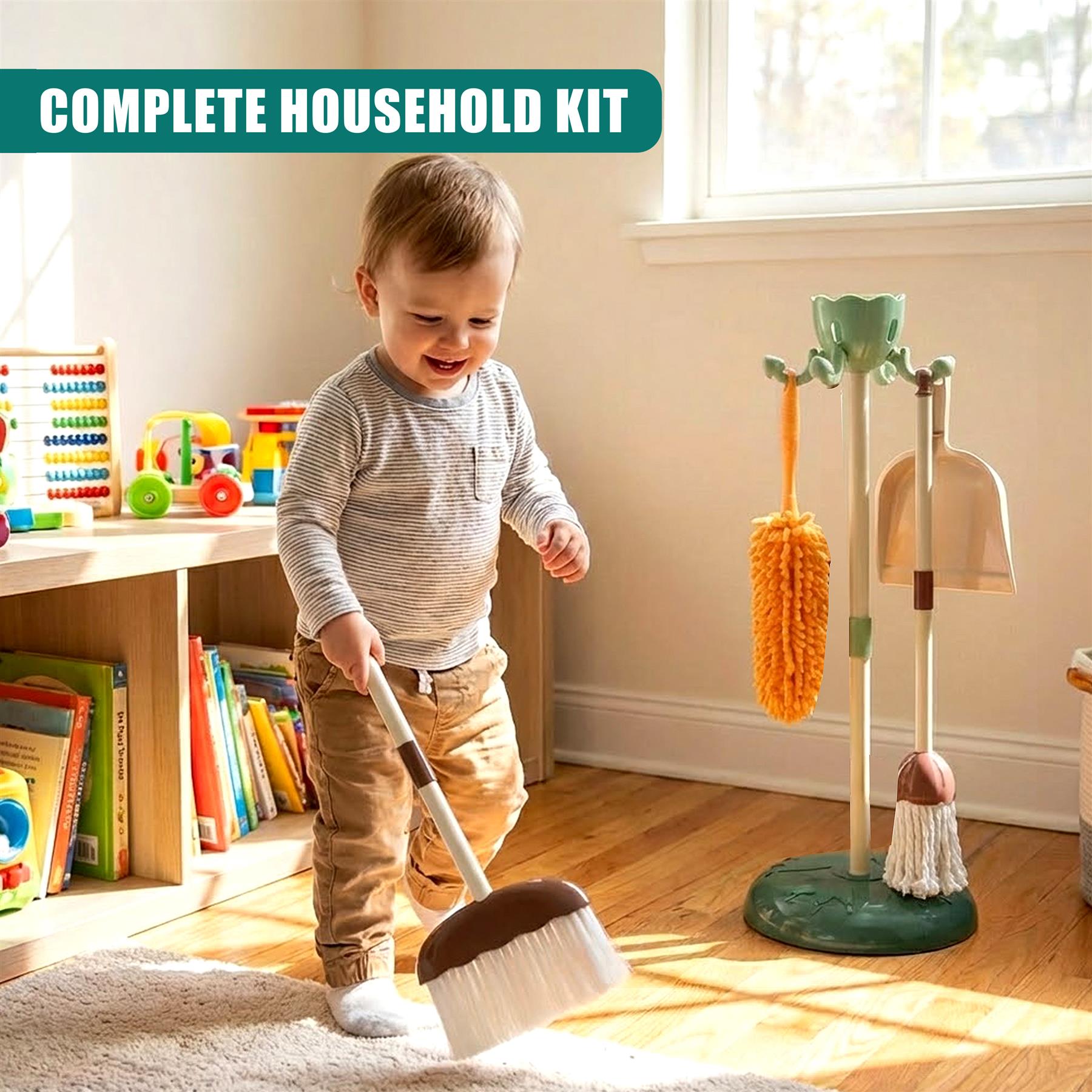 6 Piece Kids Cleaning Set