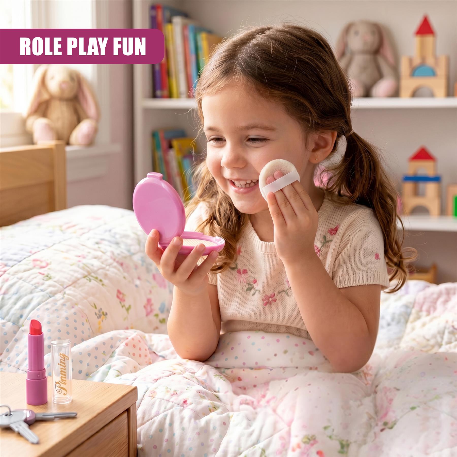 Toy Handbag Pretend Play Makeup Set