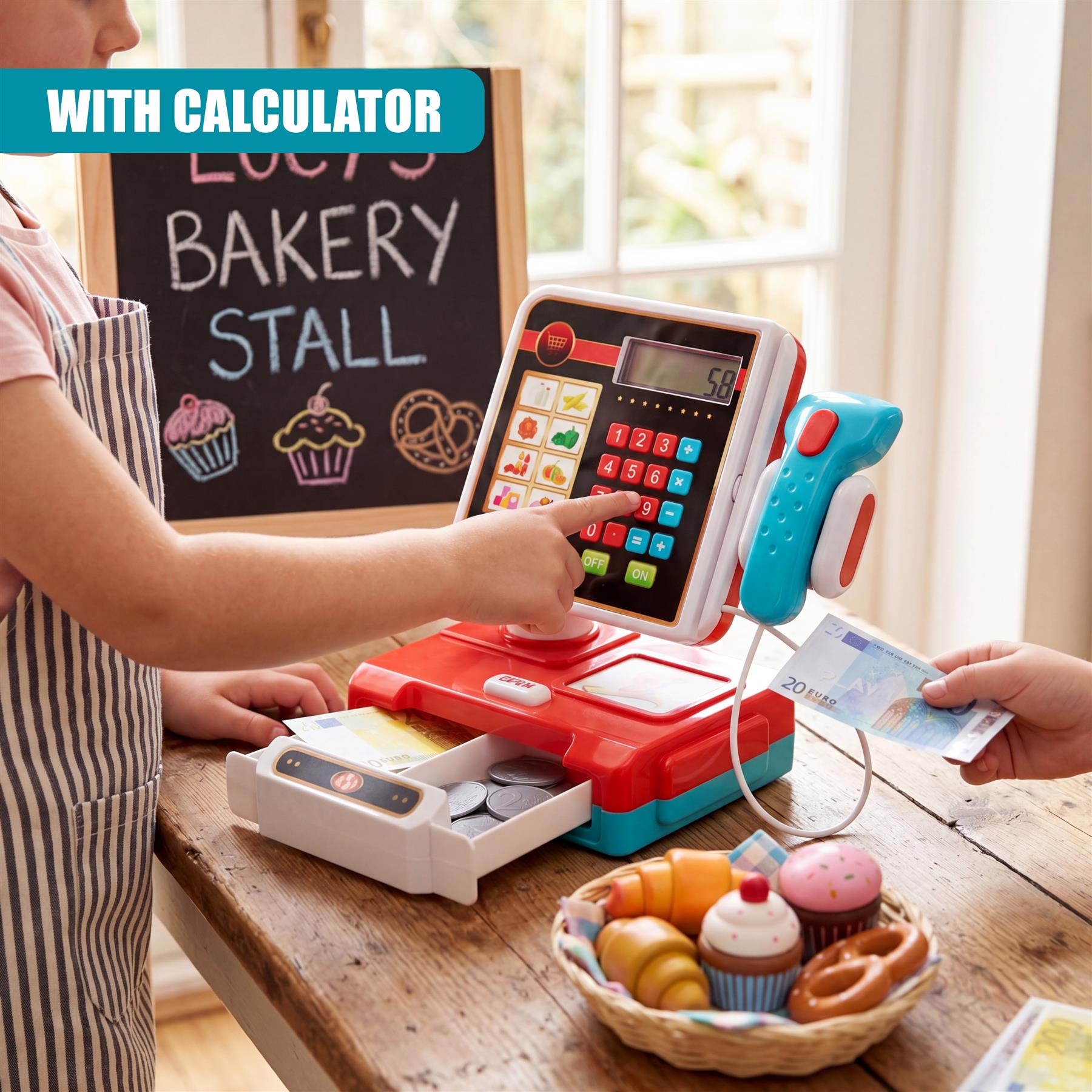 Cash Register Toy Set