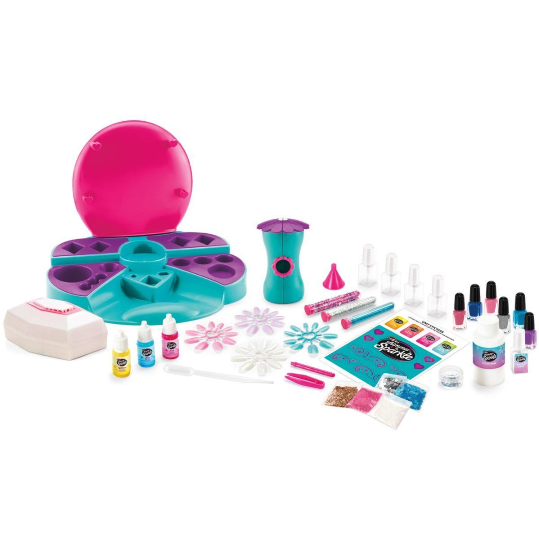 Shimmer N Sparkle Ultimate Designer Nail Art Studio by Cra-Z-Art - The Magic Toy Shop