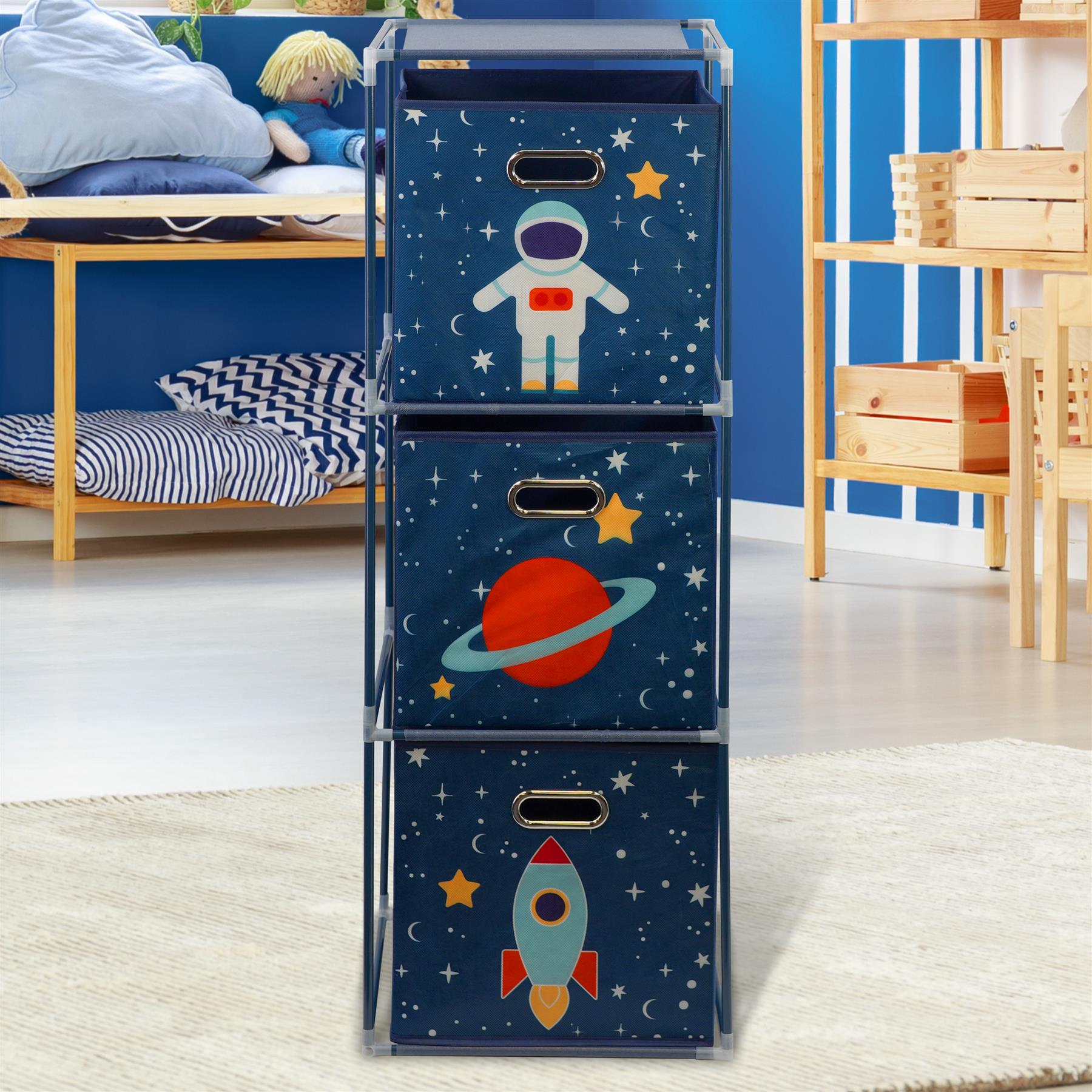 Kids Space Design Storage Cubes by The Magic Toy Shop - The Magic Toy Shop
