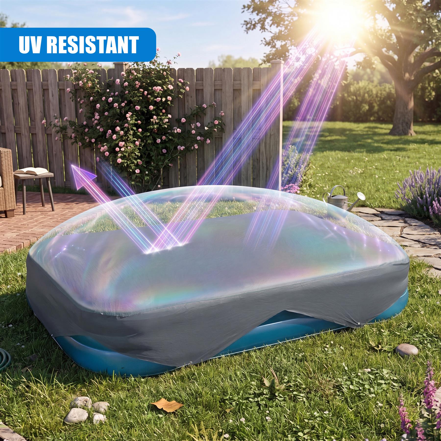 INTEX Rectangular Swimming Pool Cover 305x183cm