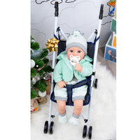BiBi Doll Black Baby Doll Foldable Stroller