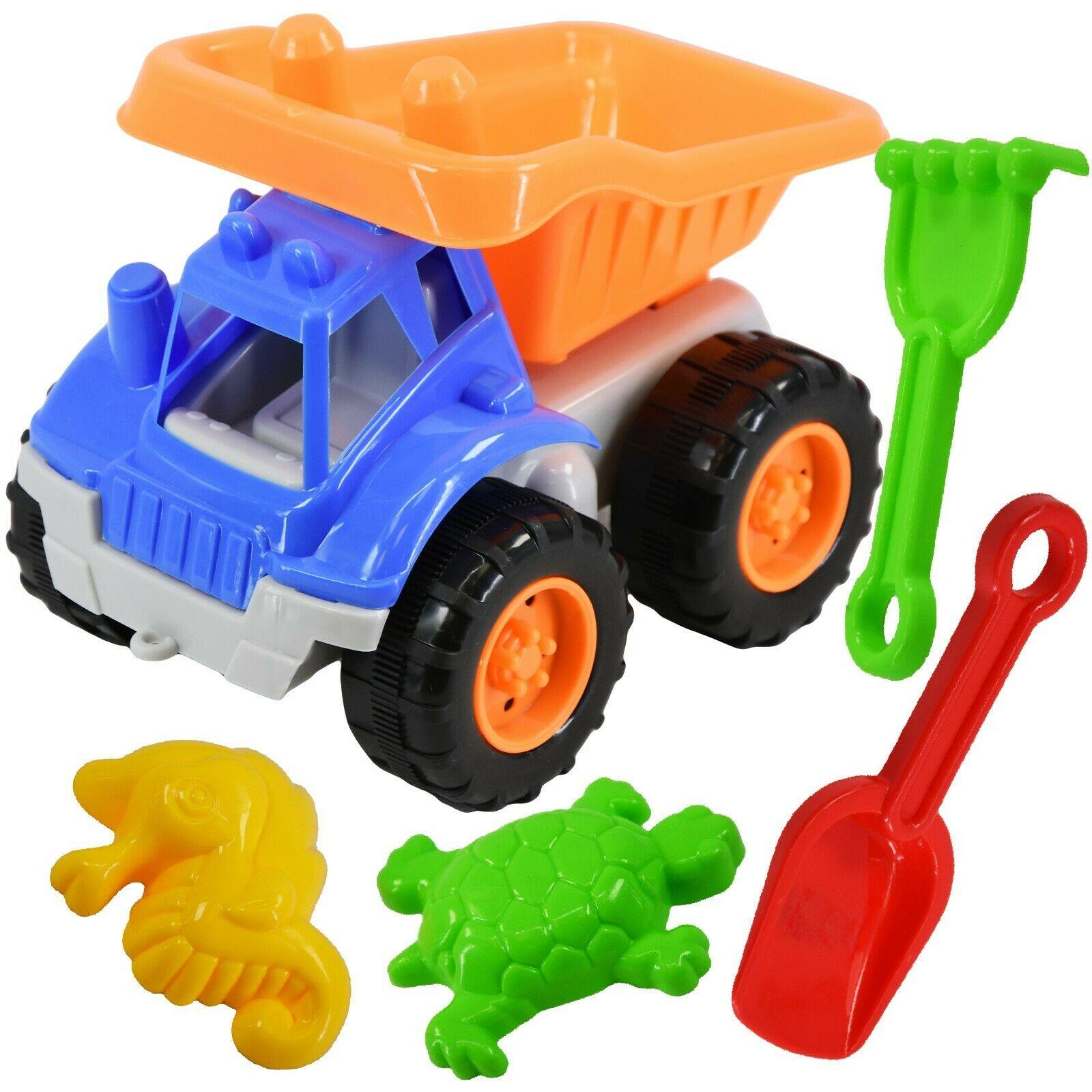 Sand Truck & Accessories Set (5 Pcs.) by The Magic Toy Shop - The Magic Toy Shop