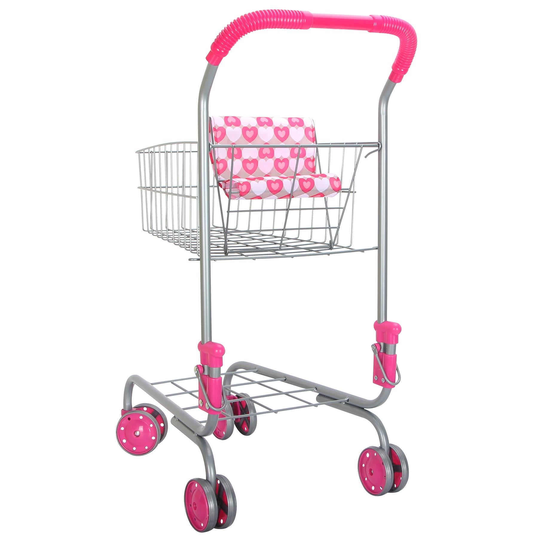 Kids Shopping Trolley With Doll Seat