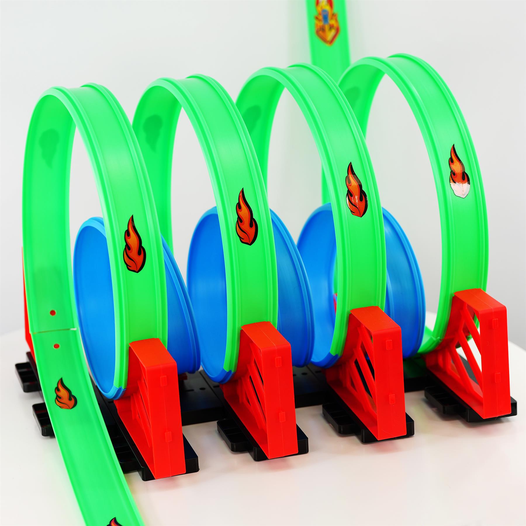 Plastic race track on sale