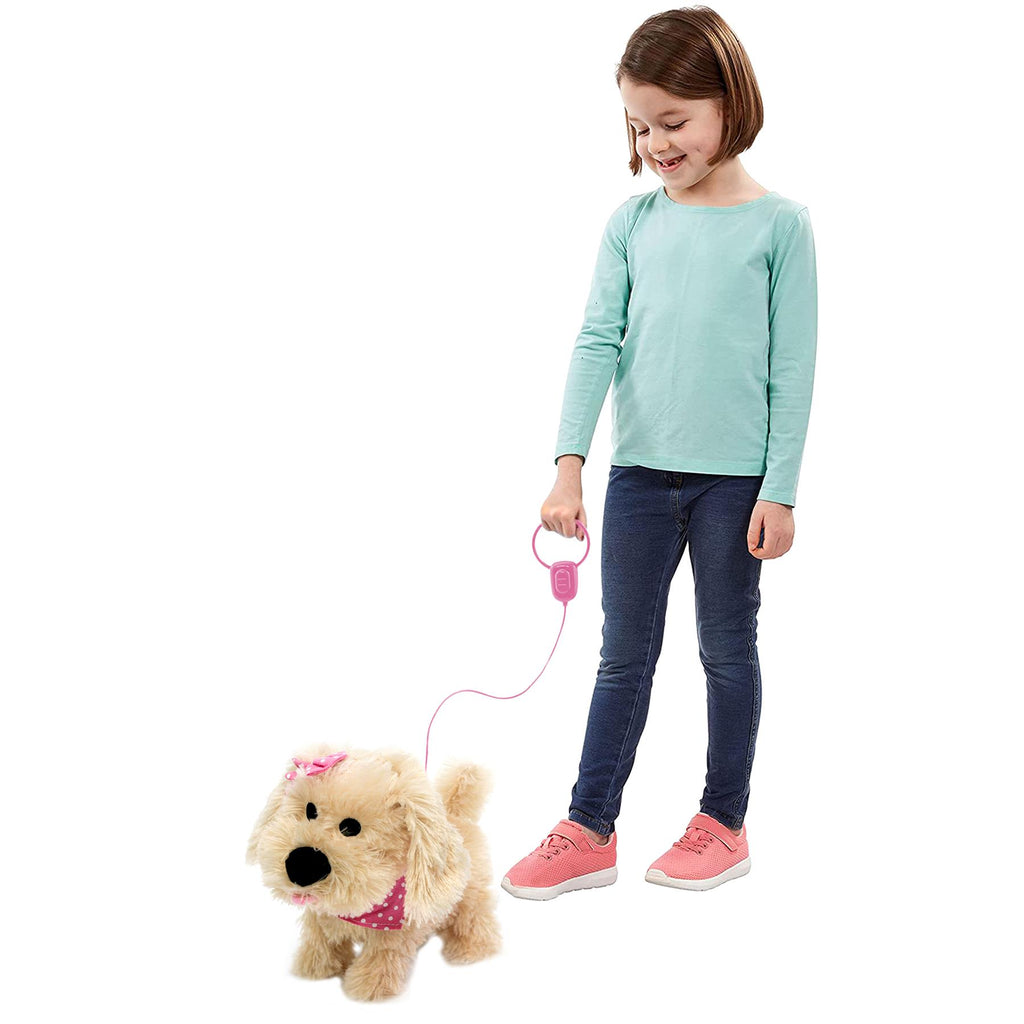 Fluffy Plush Walking & Talking Dog Toy by The Magic Toy ShopThe Magic ...