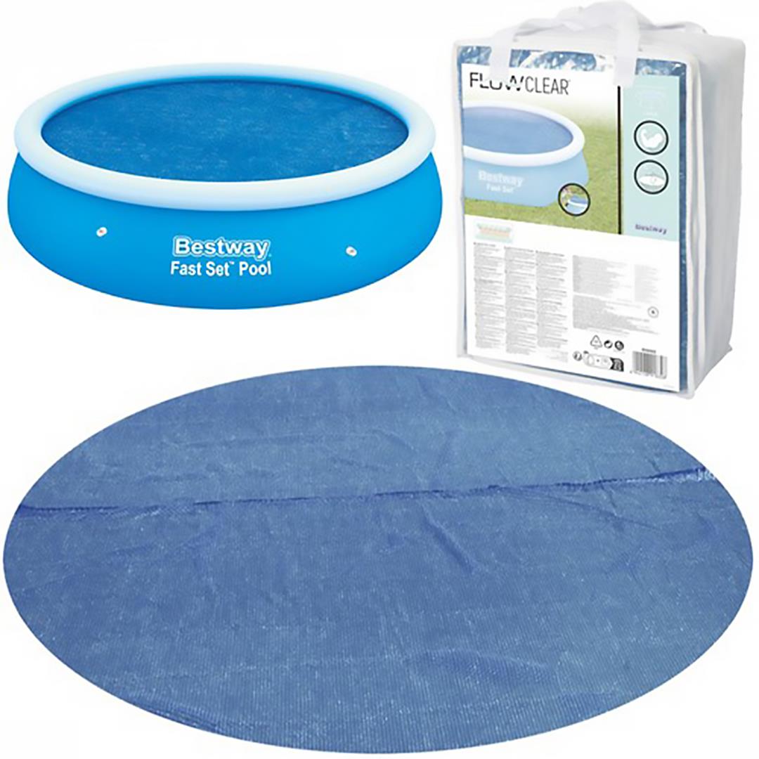 Bestway Round Solar Swimming Pool Cover 8 ft by Bestway - The Magic Toy Shop