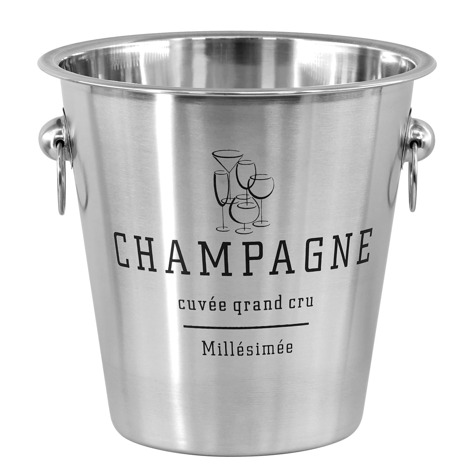French Silver Ice Bucket by GEEZY - The Magic Toy Shop