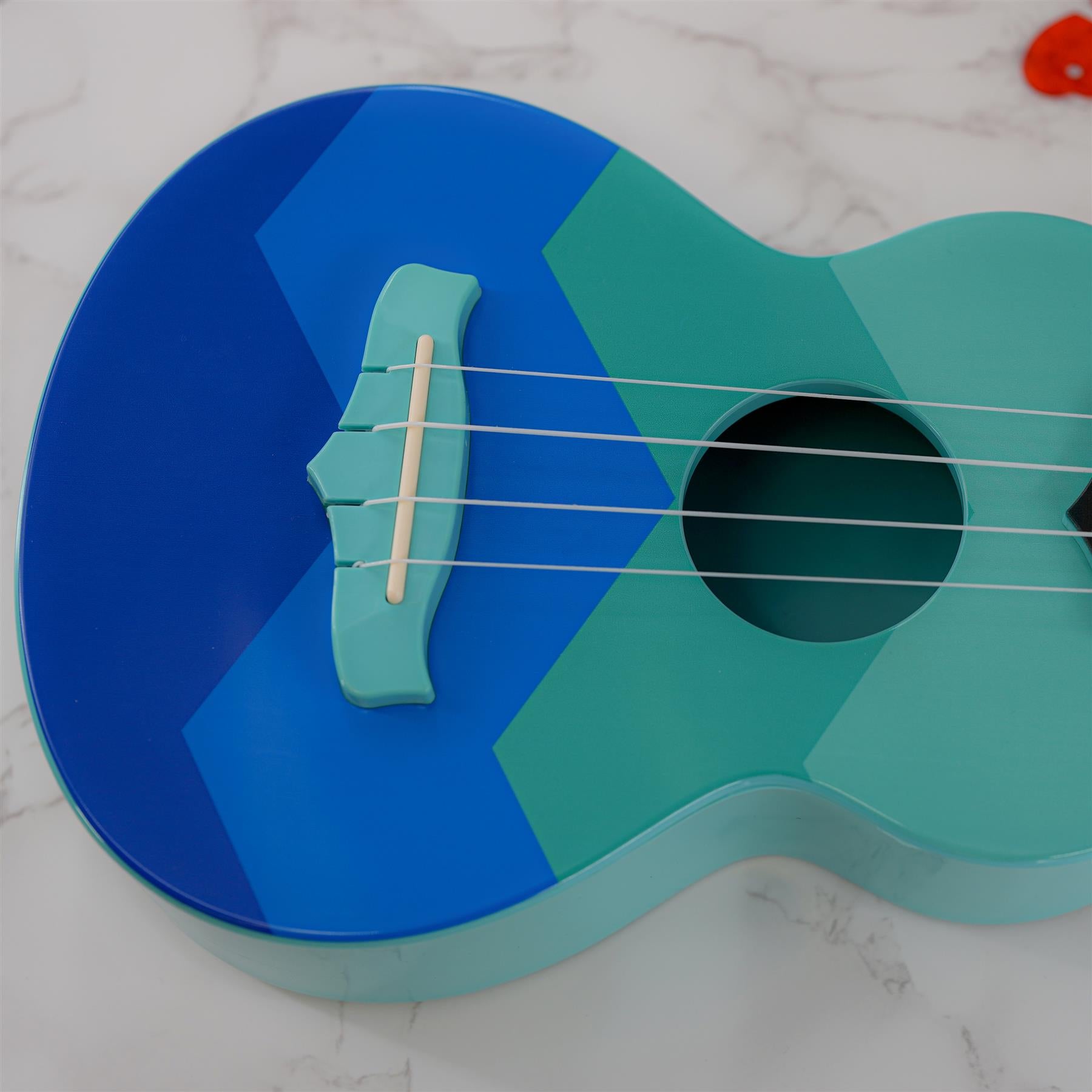 The Magic Toy Shop Ukulele 4 Strings Blue Musical Instrument