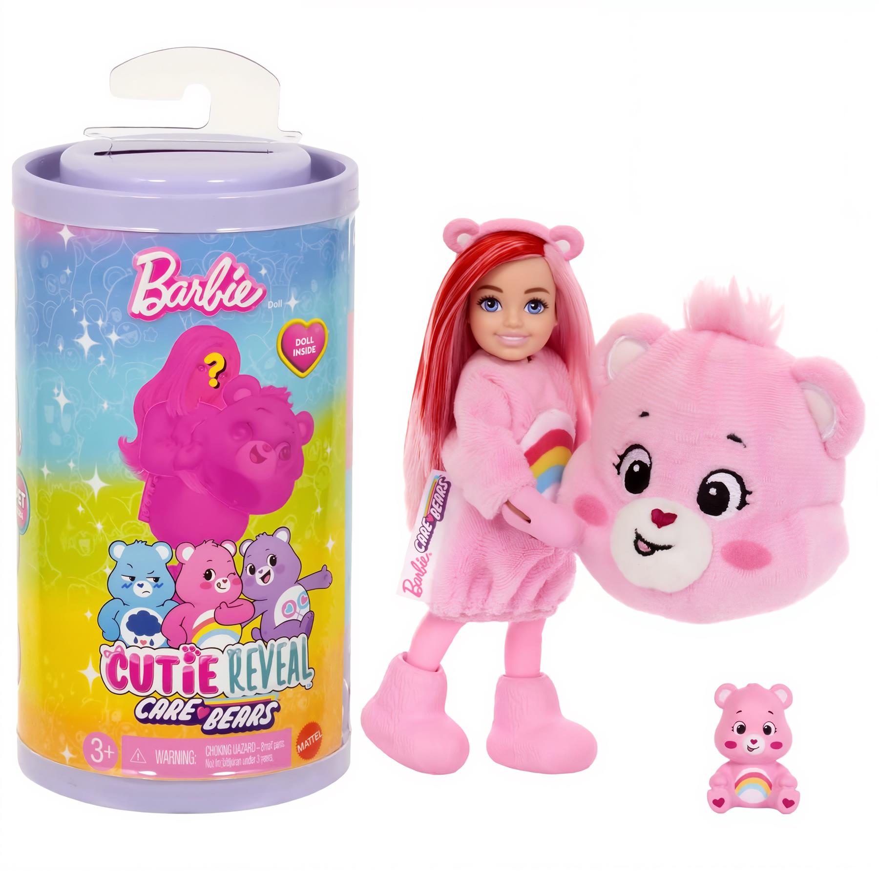 Barbie Cutie Reveal Care Bears Chelsea Doll