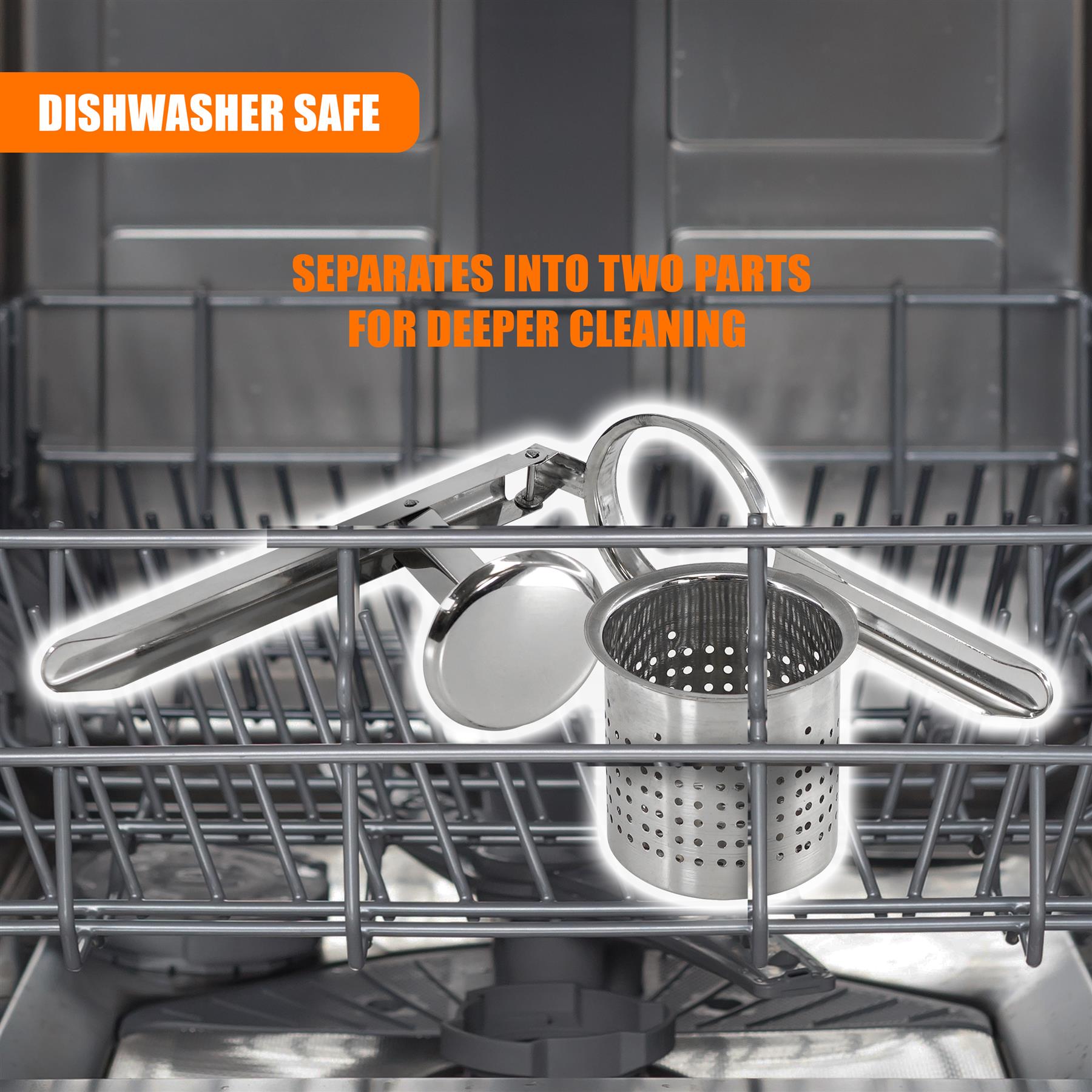 Stainless Steel Potato Ricer by GEEZY - The Magic Toy Shop