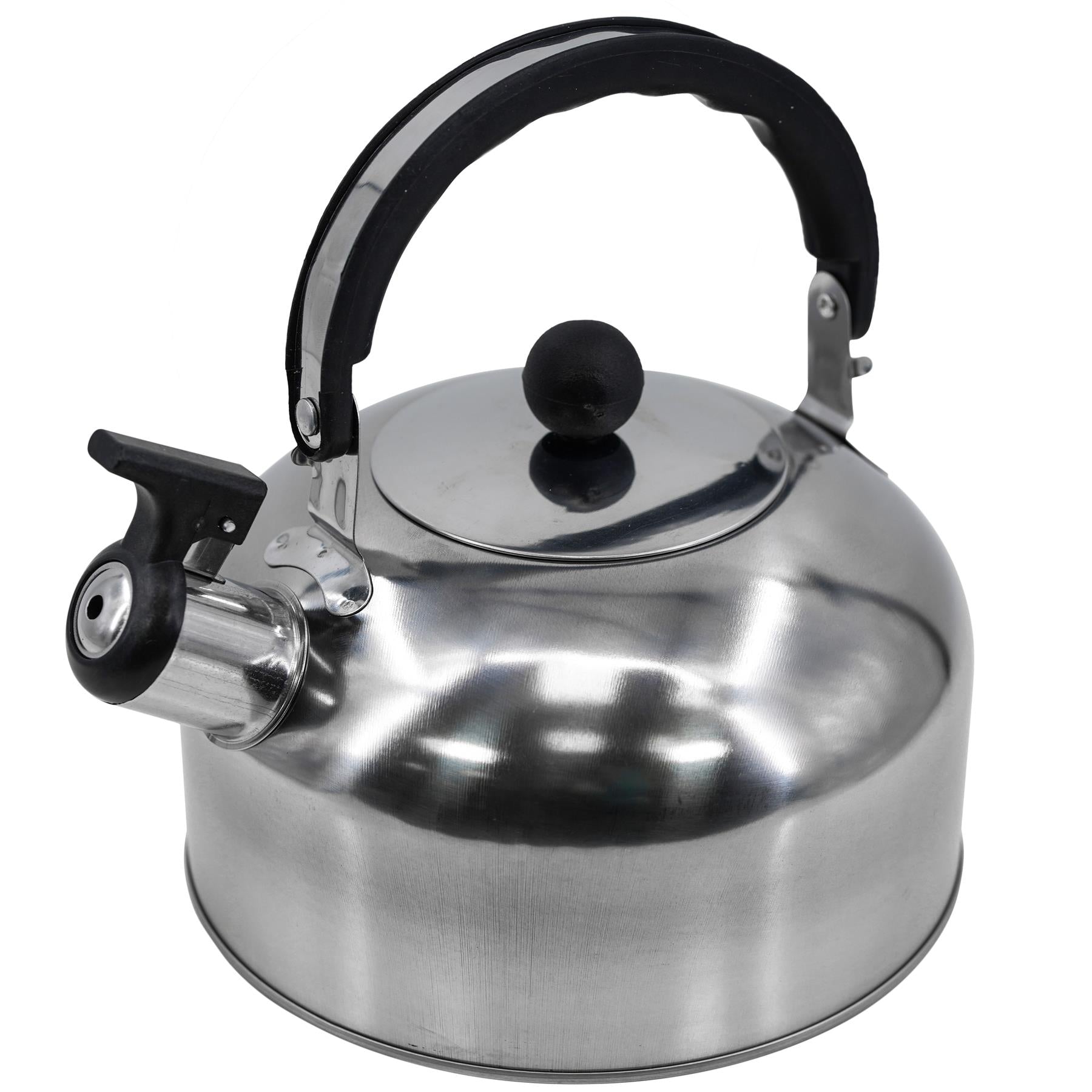 GEEZY 2.5 L Stainless Steel Whistling Camping Kettle
