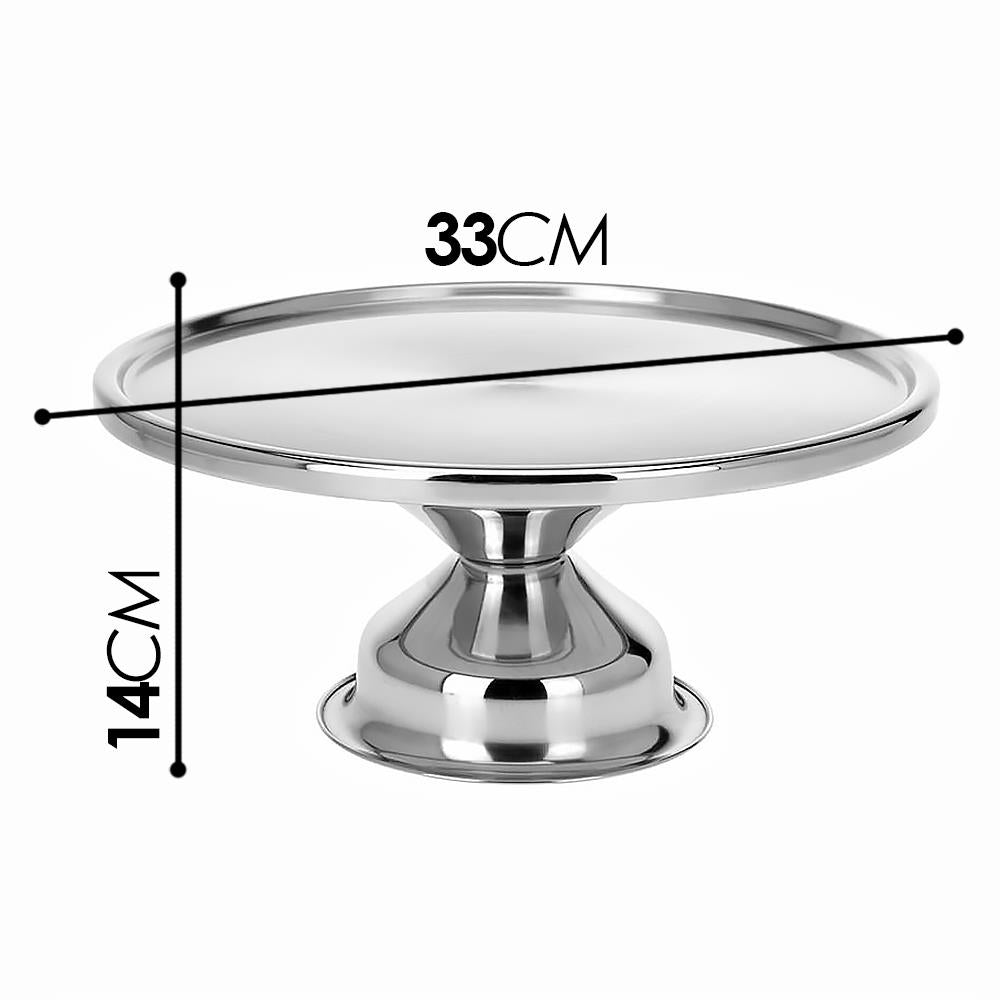 Stainless Steel Cake Stand 33 cm by GEEZY - The Magic Toy Shop