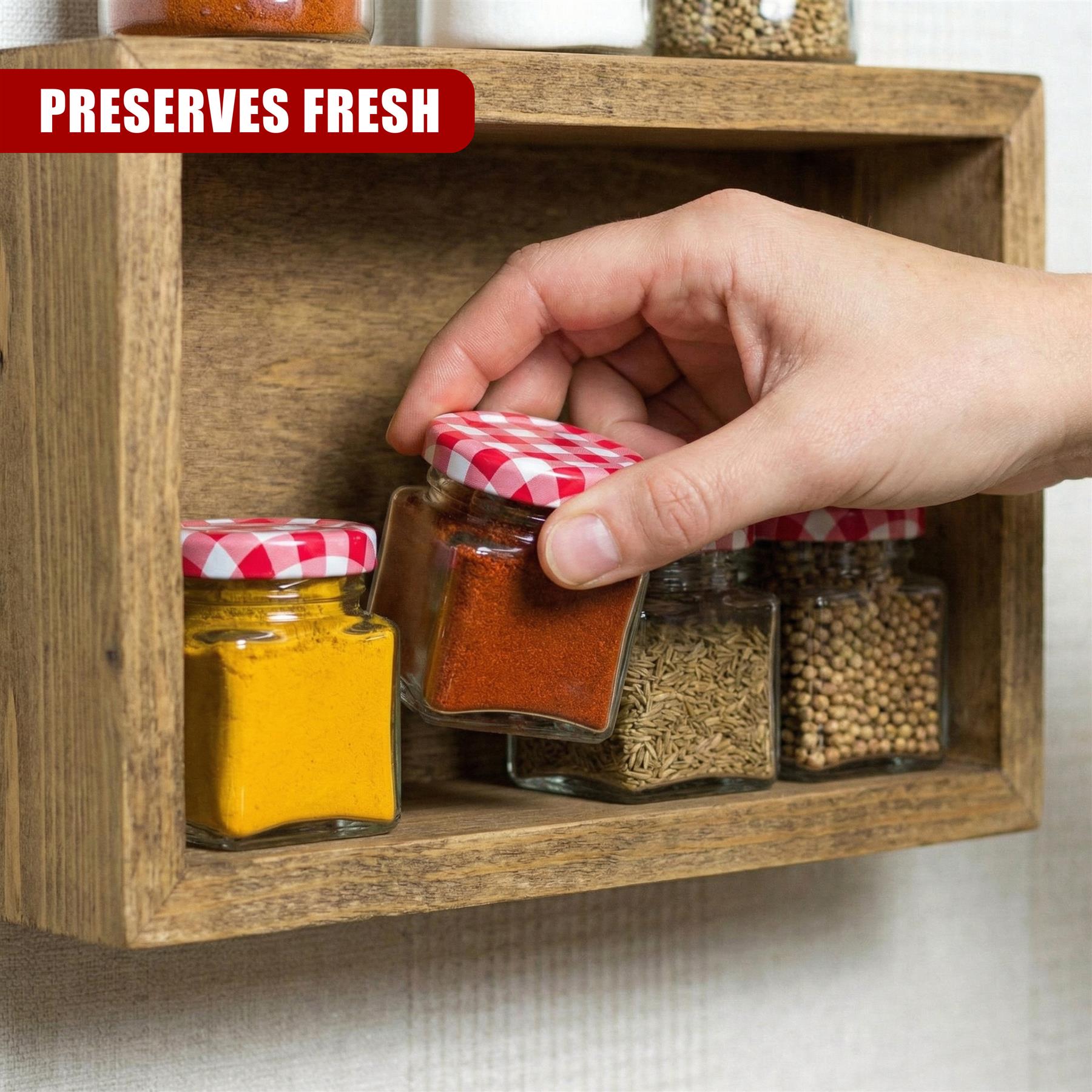 Mini Glass Jars, Set of 5