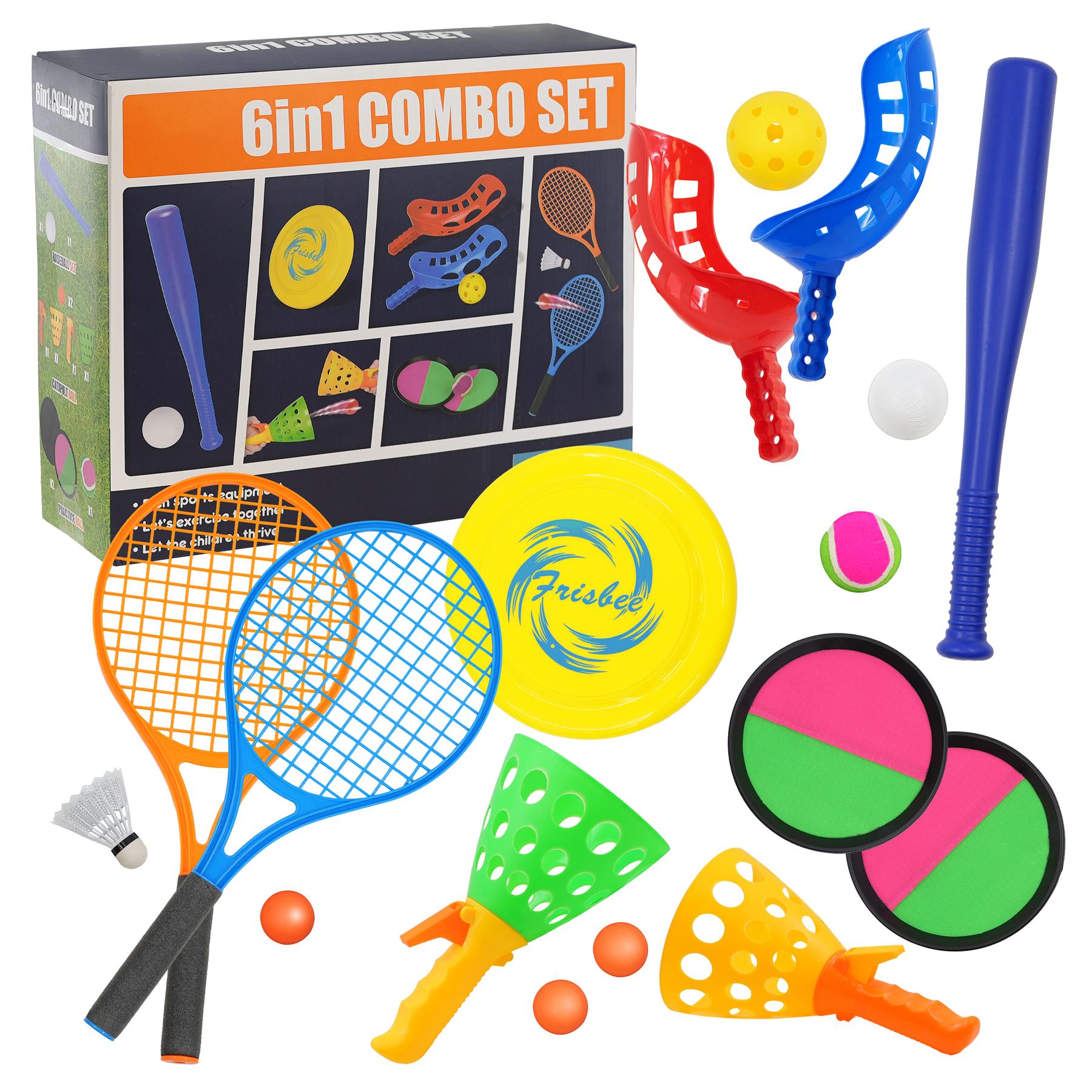 6 in 1 Outdoor Sports Games Set by The Magic Toy Shop - The Magic Toy Shop