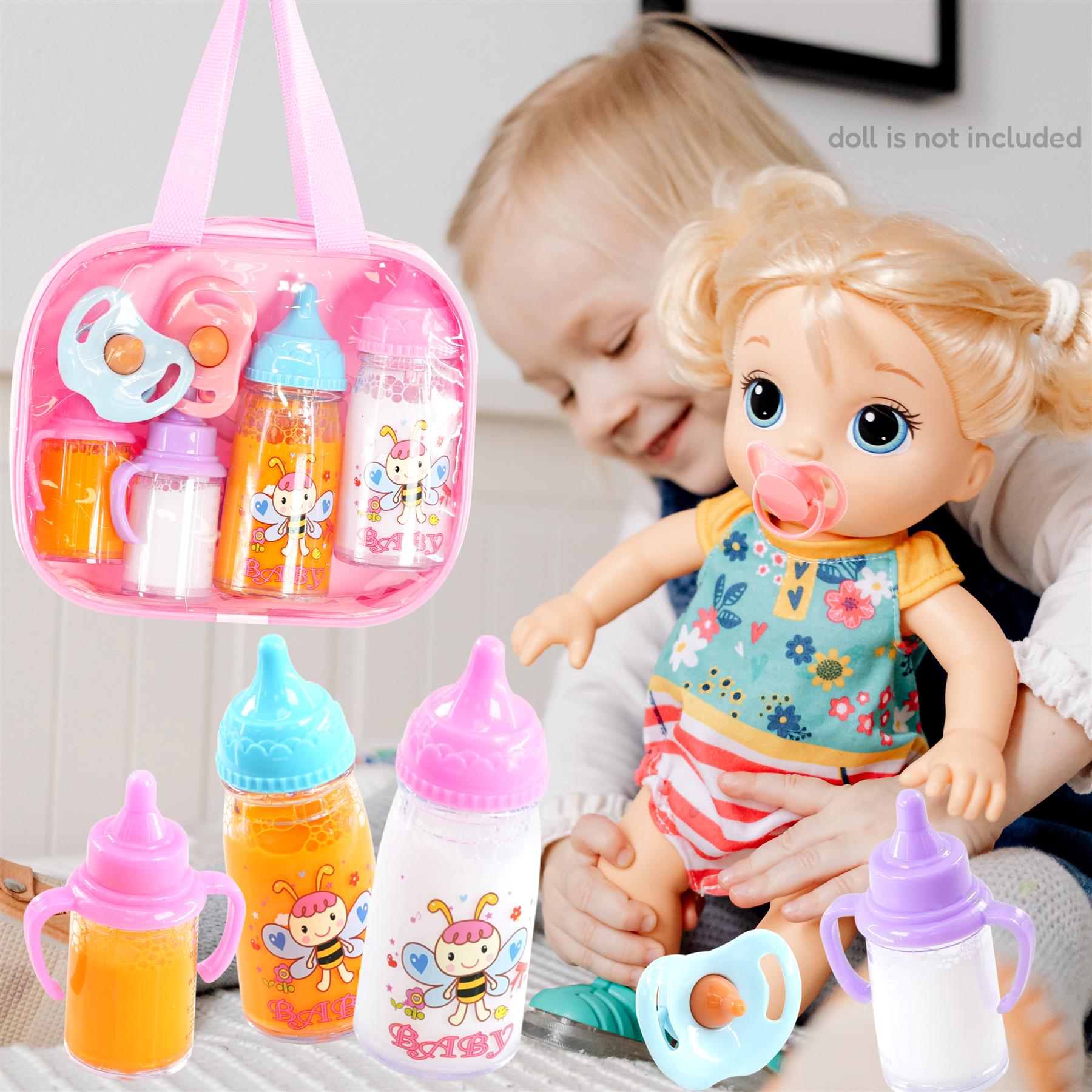 BiBi Doll BiBi Doll 7-in-1 Baby Doll Accessories Set