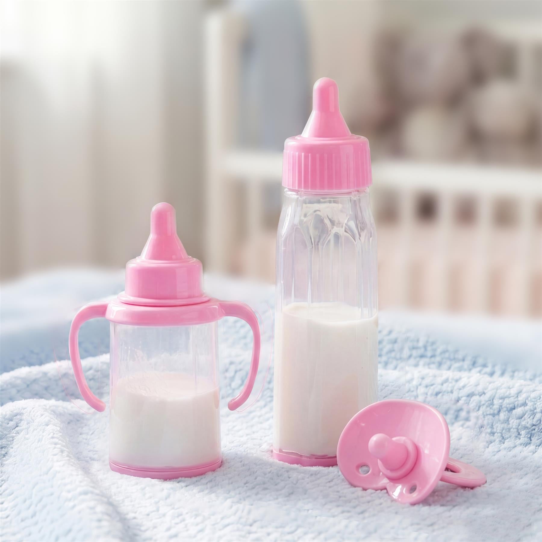 BiBi Doll Milk Bottle Set for Baby Dolls