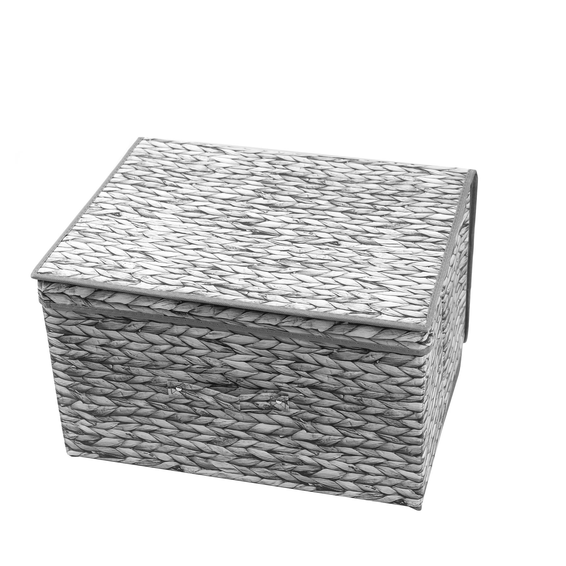 Weave Grey Storage Box by The Magic Toy Shop - The Magic Toy Shop