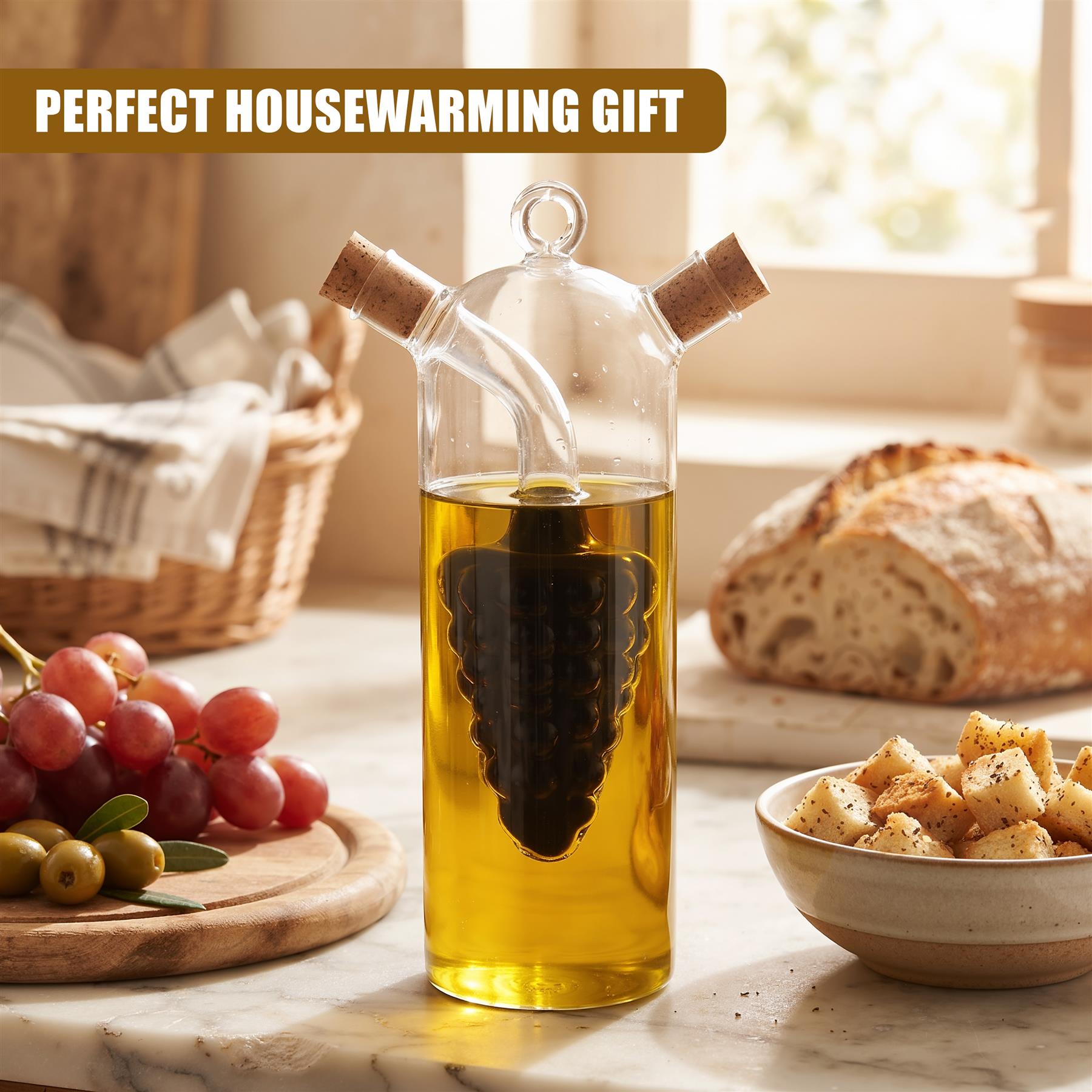 2 in 1 Oil & Vinegar Dispenser