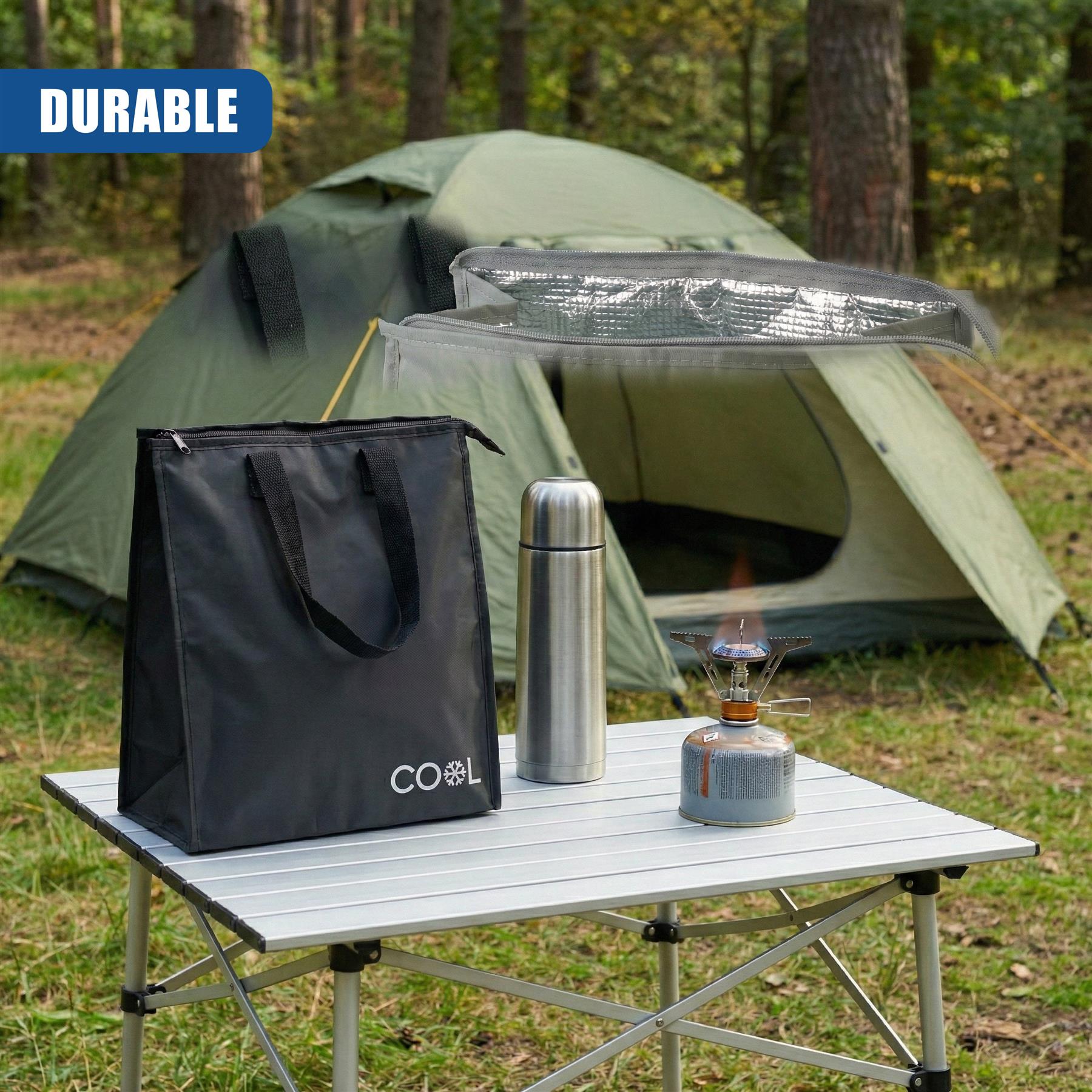 Insulated Grocery Shopping Bag 20L