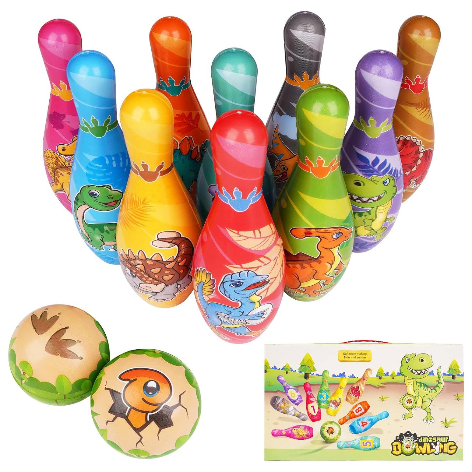 The Magic Toy Shop Soft Bowling Set For Kids