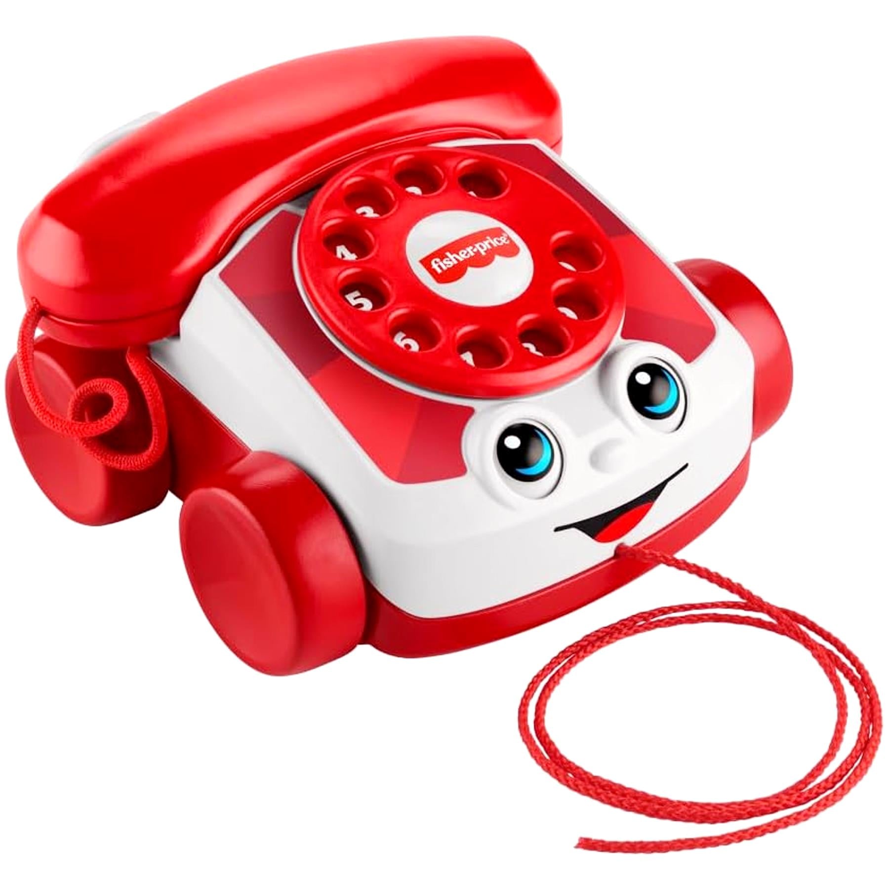 Fisher-Price Mattel 80th Anniversary Red Chatter Telephone