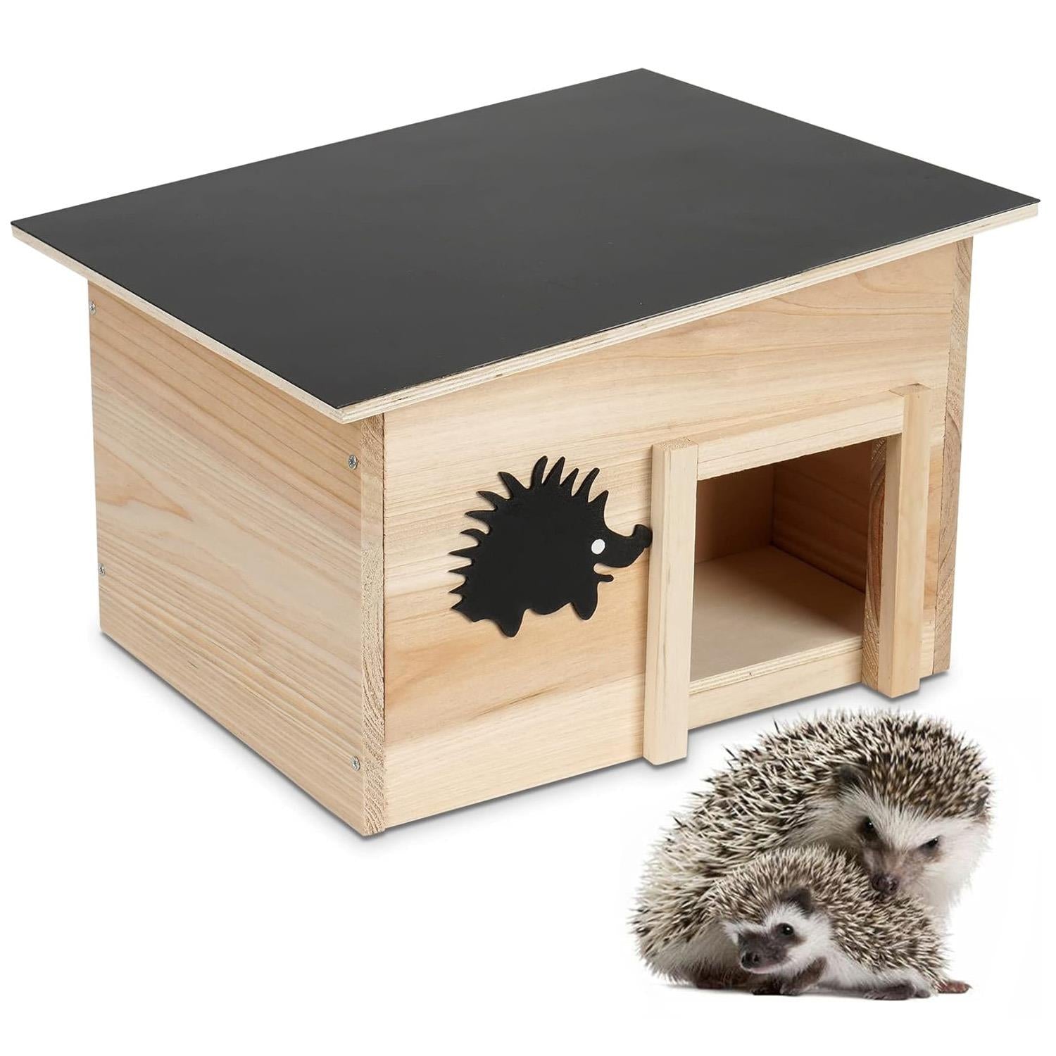 Wooden Hedgehog House by GEEZY - The Magic Toy Shop
