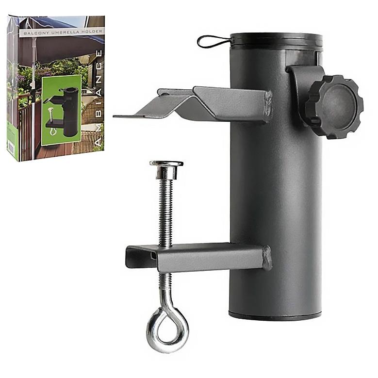 GEEZY Metal Balcony Parasol Holder Clamp