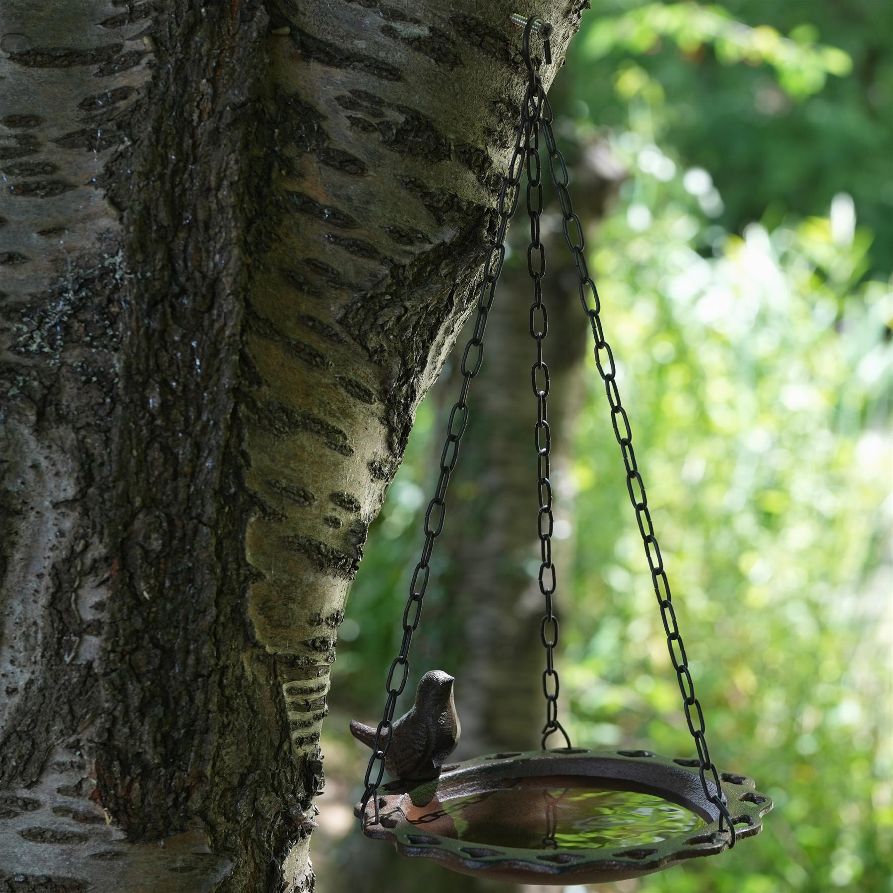 GEEZY Hanging Bird Bath