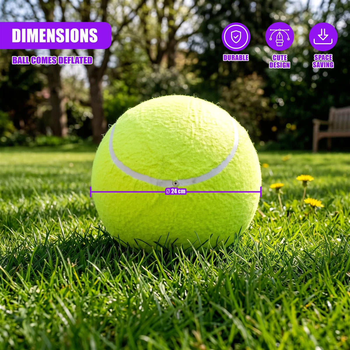 Giant Tennis Ball 24 cm