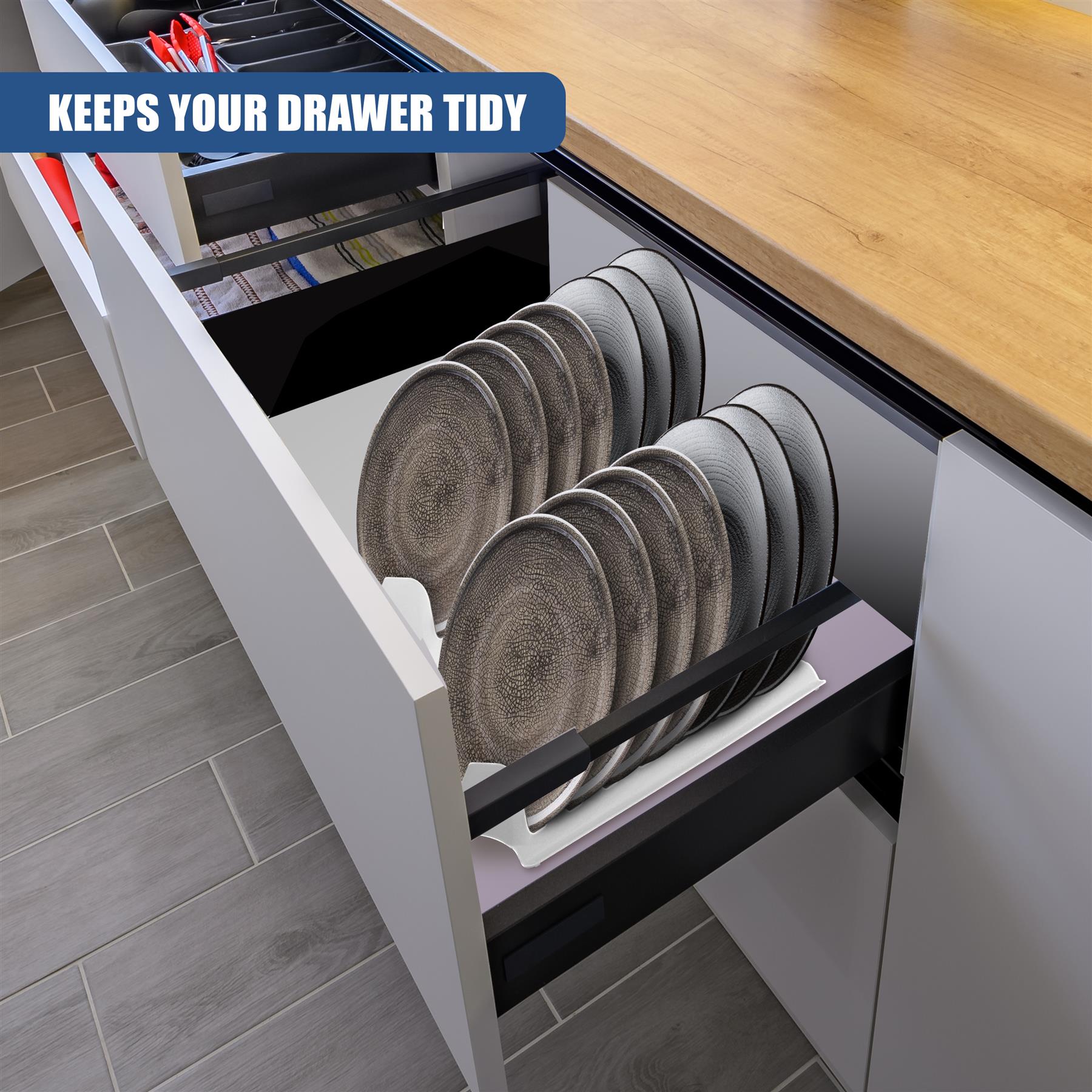 Kitchen Lid Organiser
