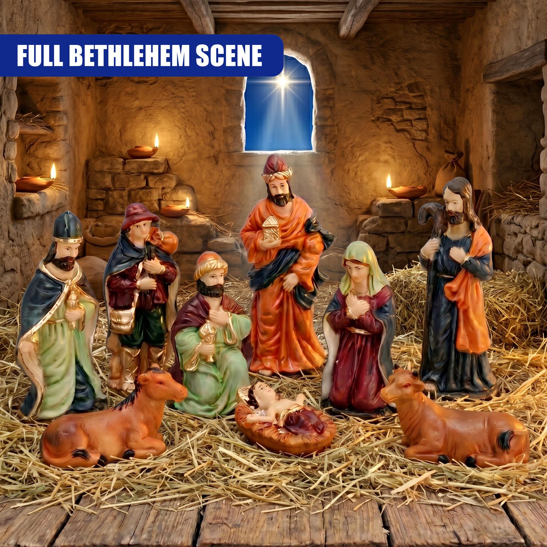Nativity Figures Set