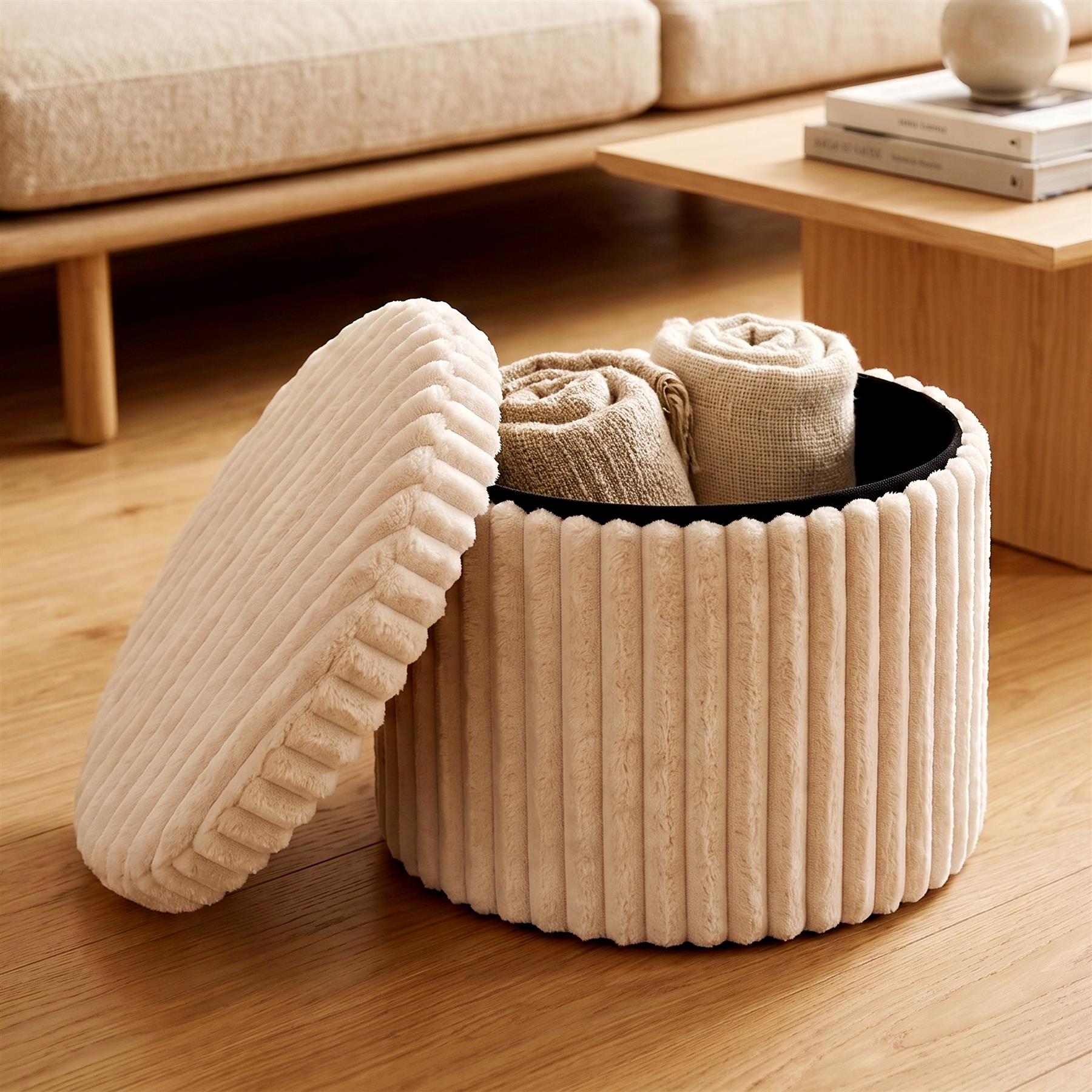 Round Ottoman Stool