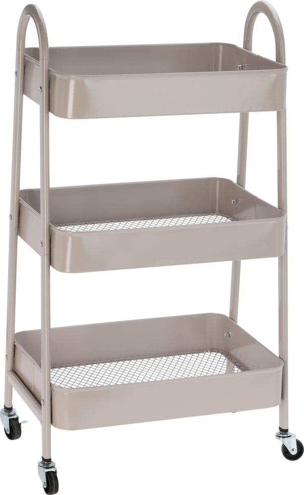 3 Tier Storage Trolley on Wheels