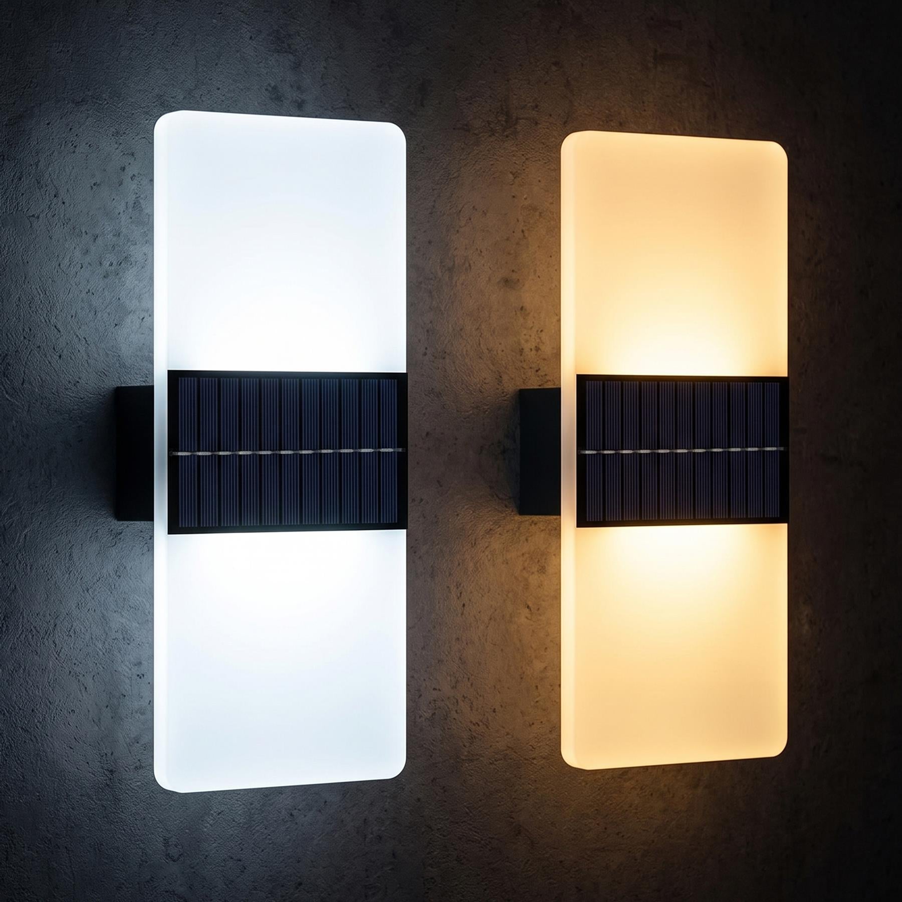 Acrylic Solar Wall Lights