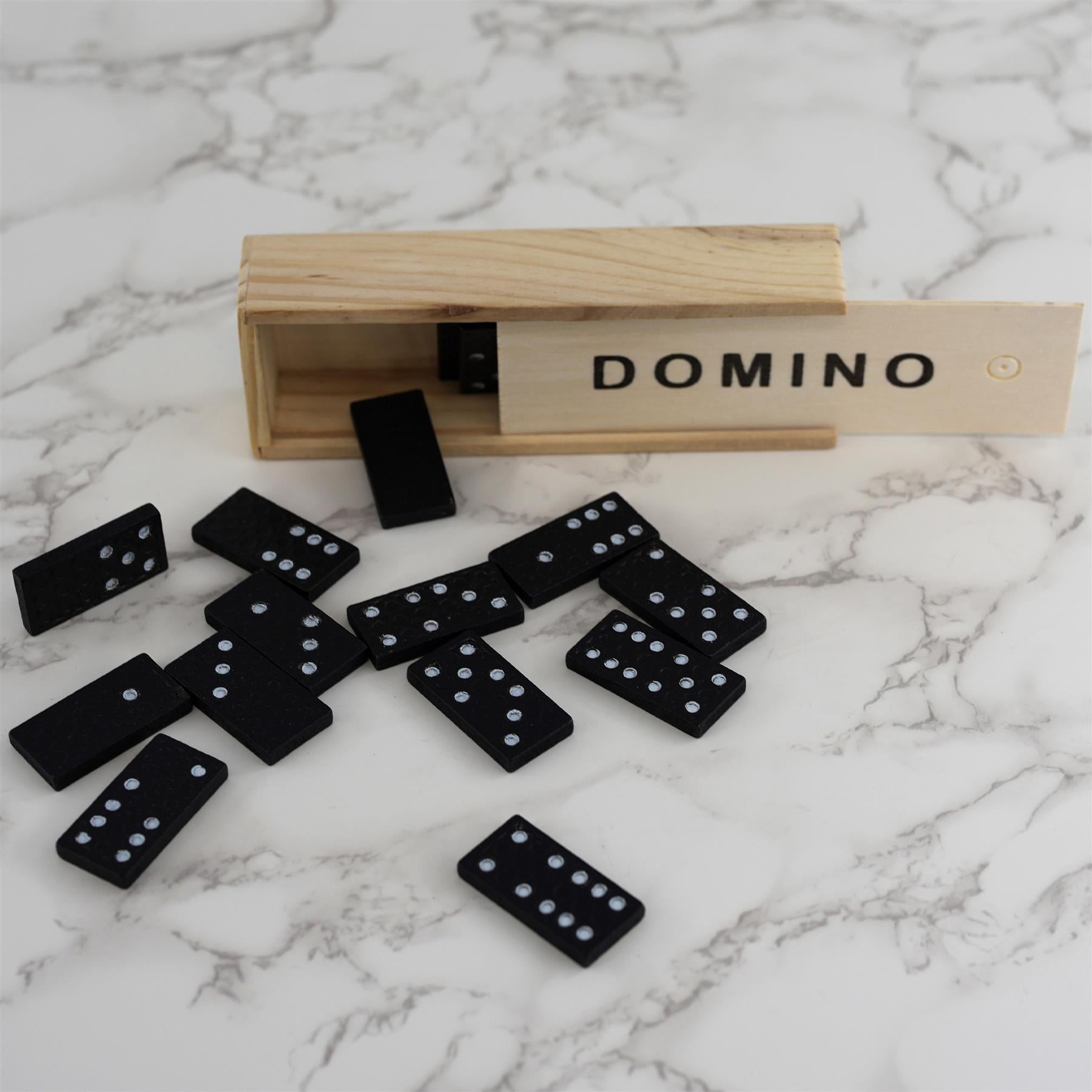 The Magic Toy Shop Dominoes Game in Wooden Box