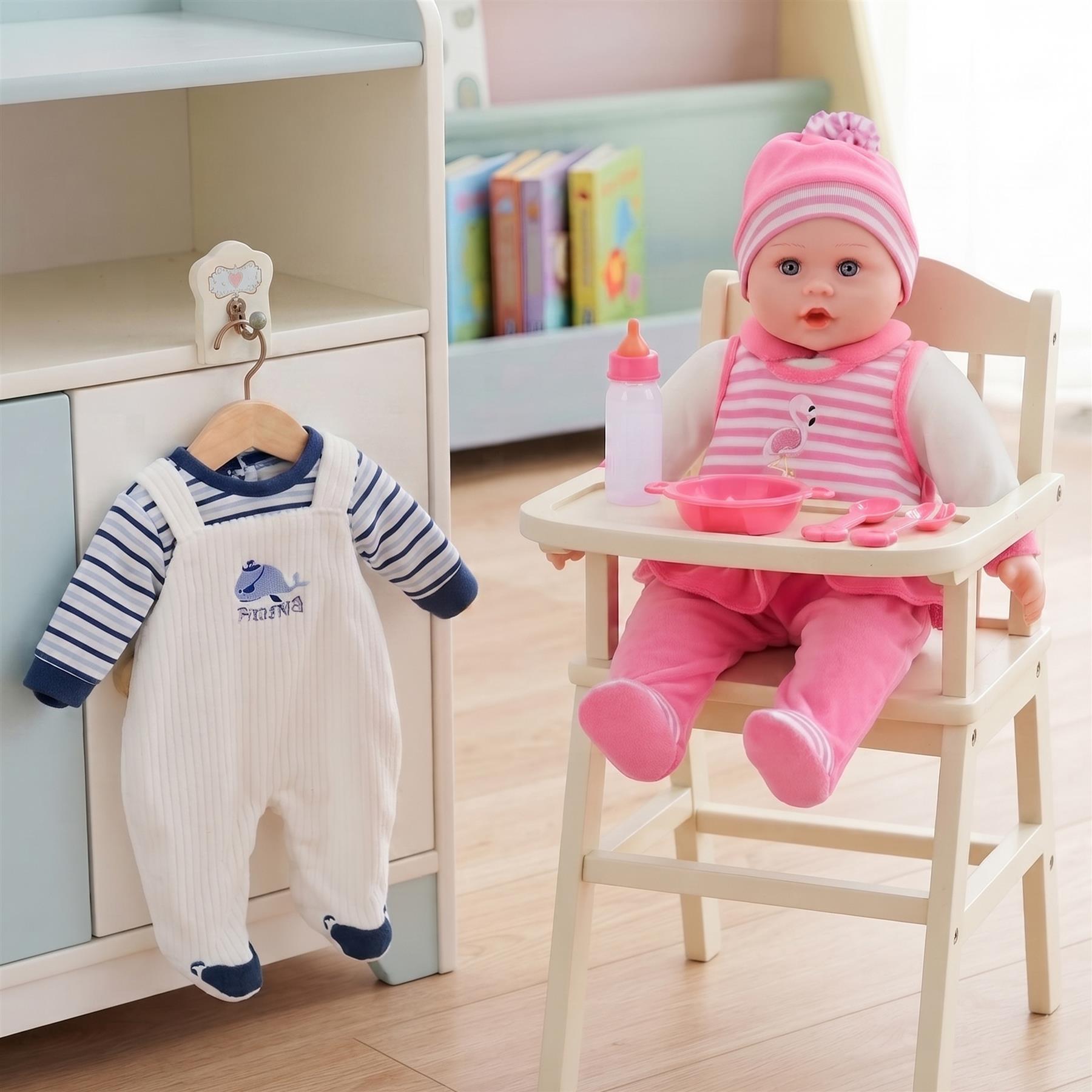 BiBI Baby Girl with Accessories & Bonus Outfit (40 cm / 16")